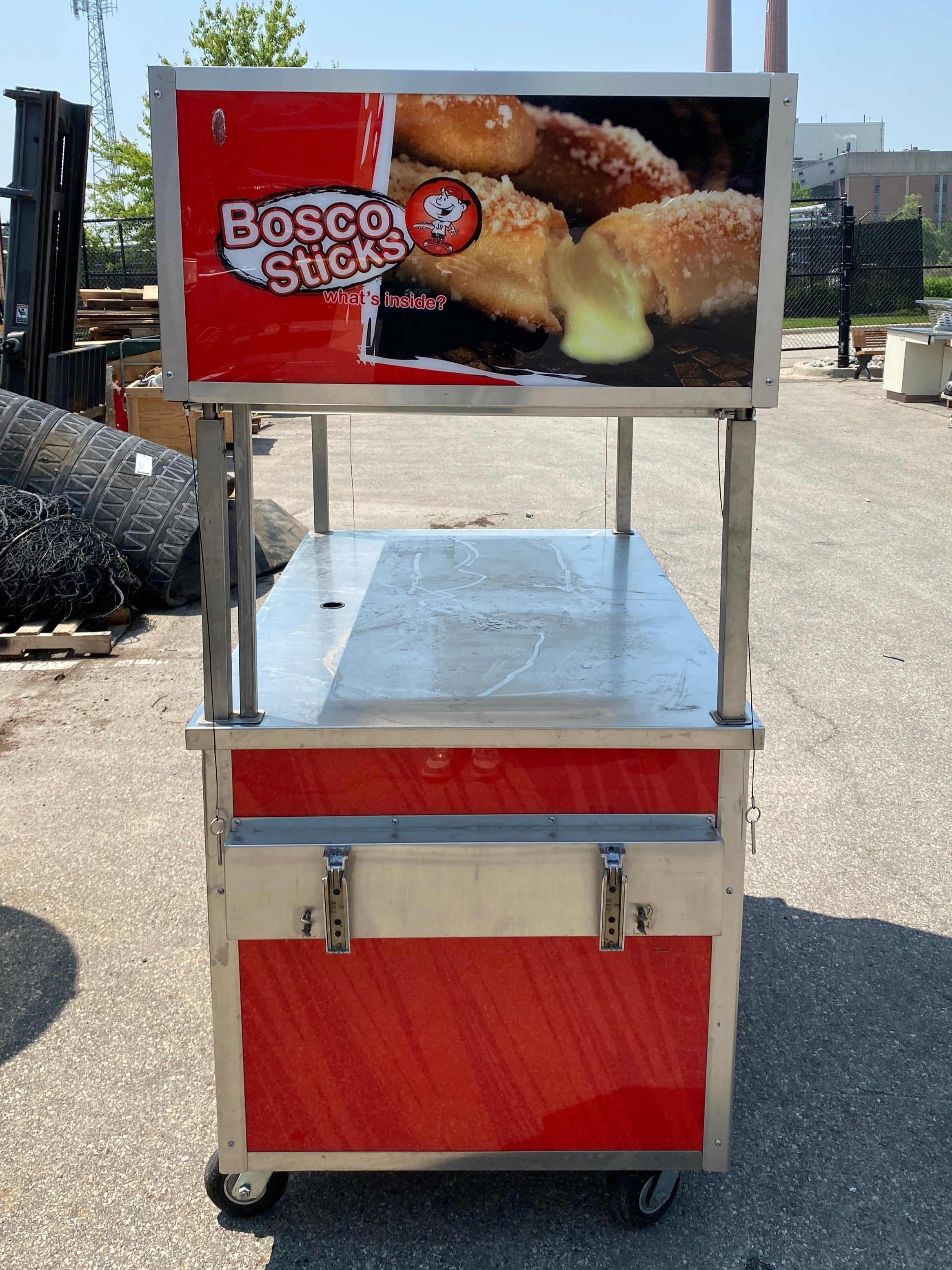 C.Nelson MFG Co #NJJ-326 Bosco Stick Food Cart