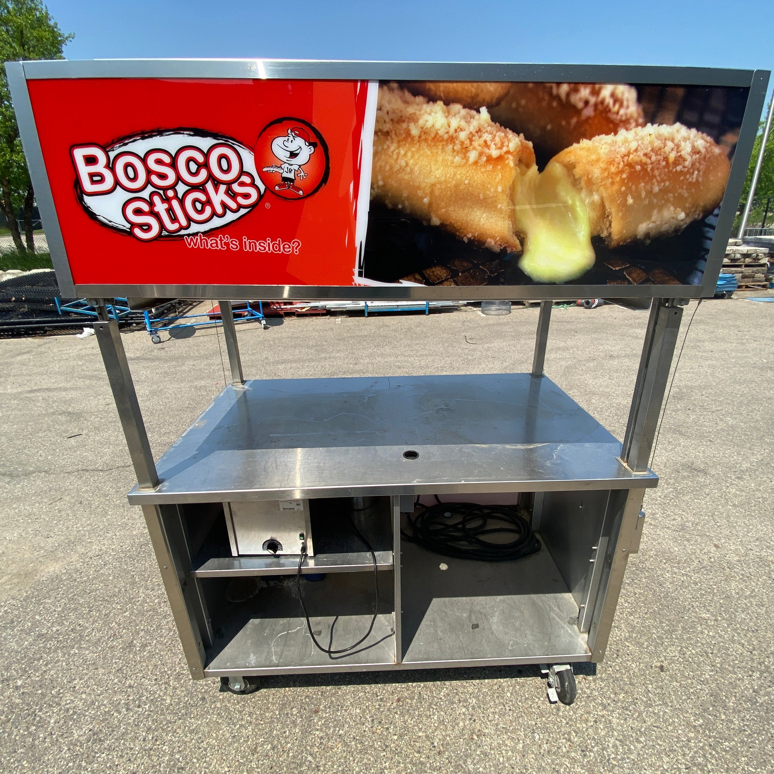 C.Nelson MFG Co #NJJ-326 Bosco Stick Food Cart