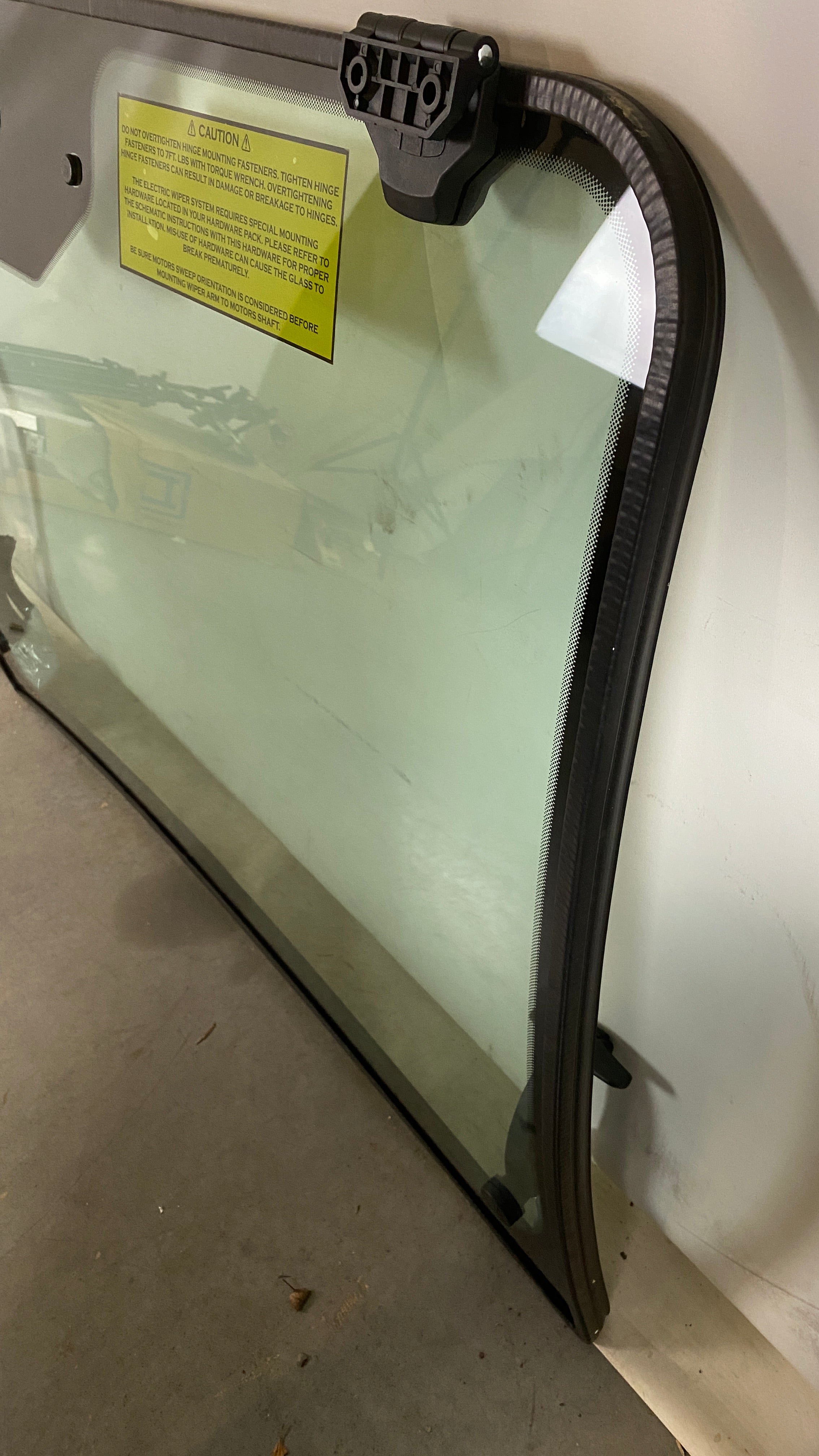 Cadet Rubber Lined Adjustable Windshield Made for Club Car Golf Cart