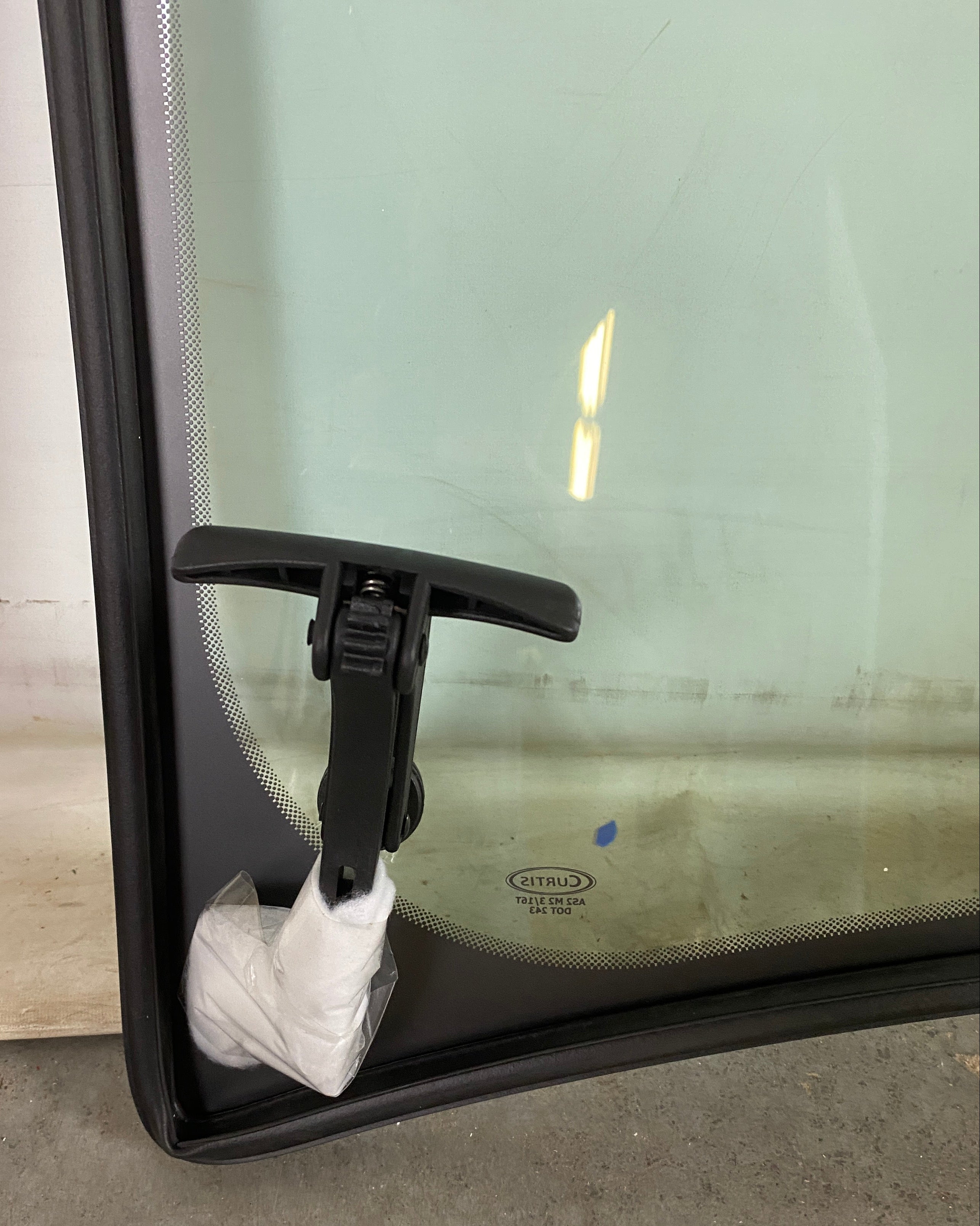 Cadet Rubber Lined Adjustable Windshield Made for Club Car Golf Cart