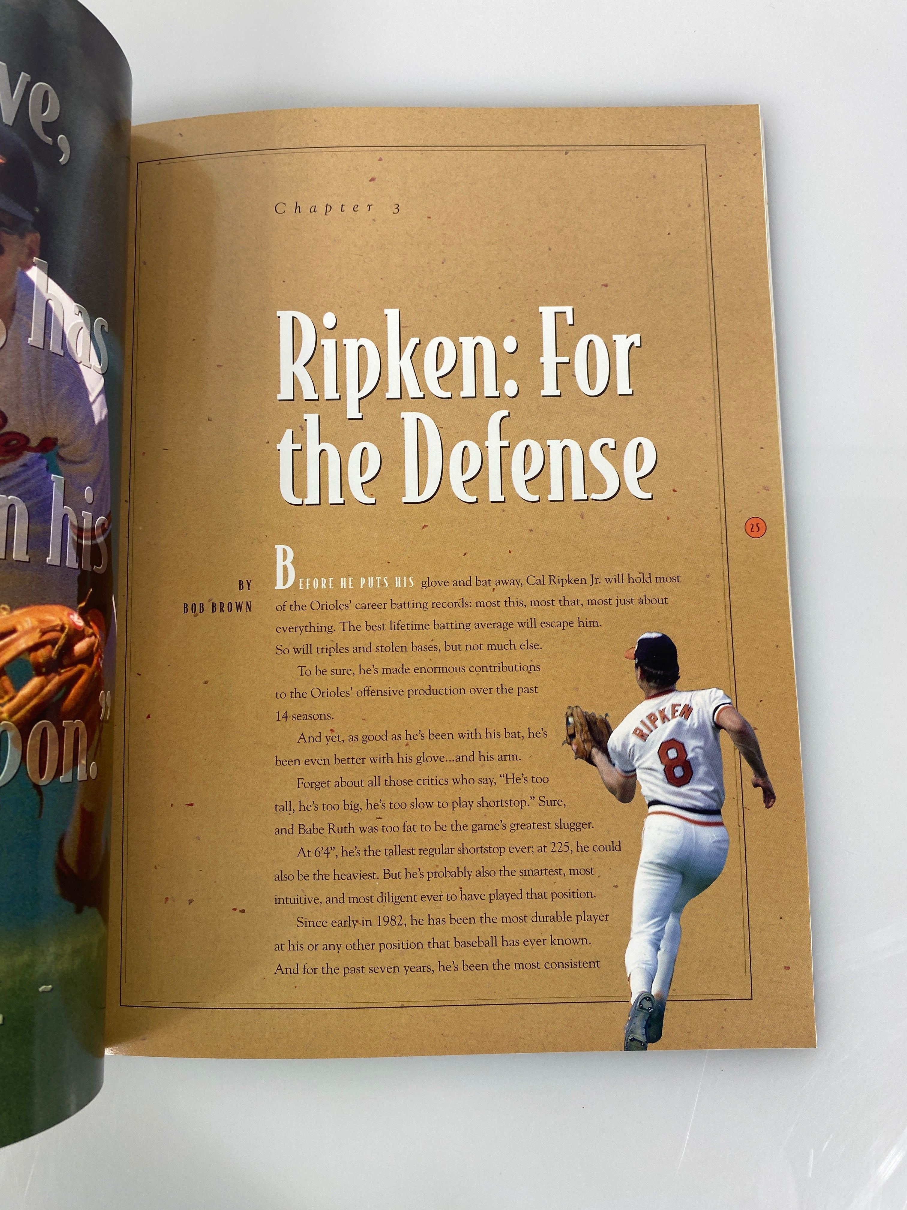 Cal Ripken, Jr Official Commemorative Baseball Periodical 1995