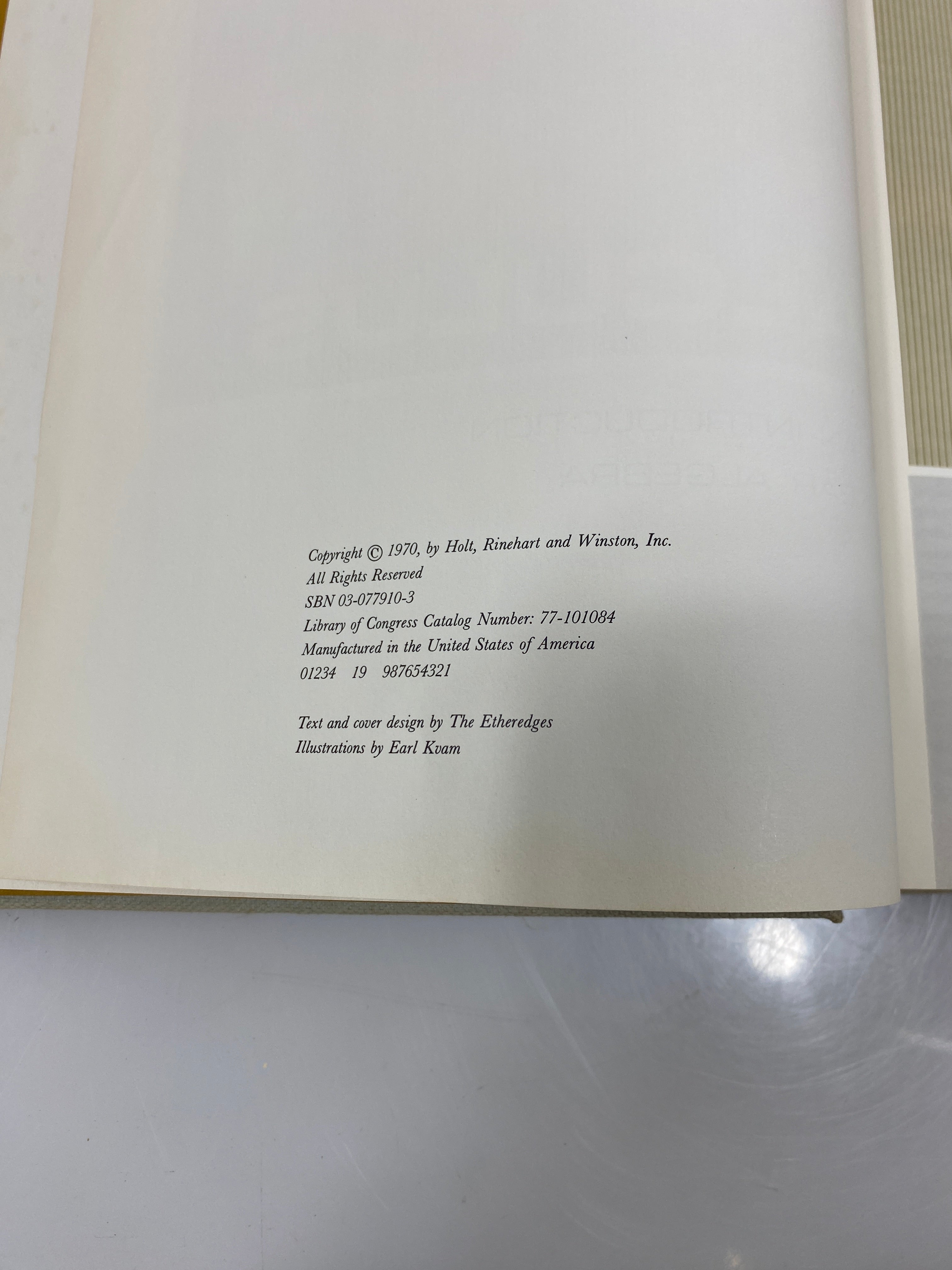 Calculus w an Introduction to Linear Algebra by Hocking 1970 HC