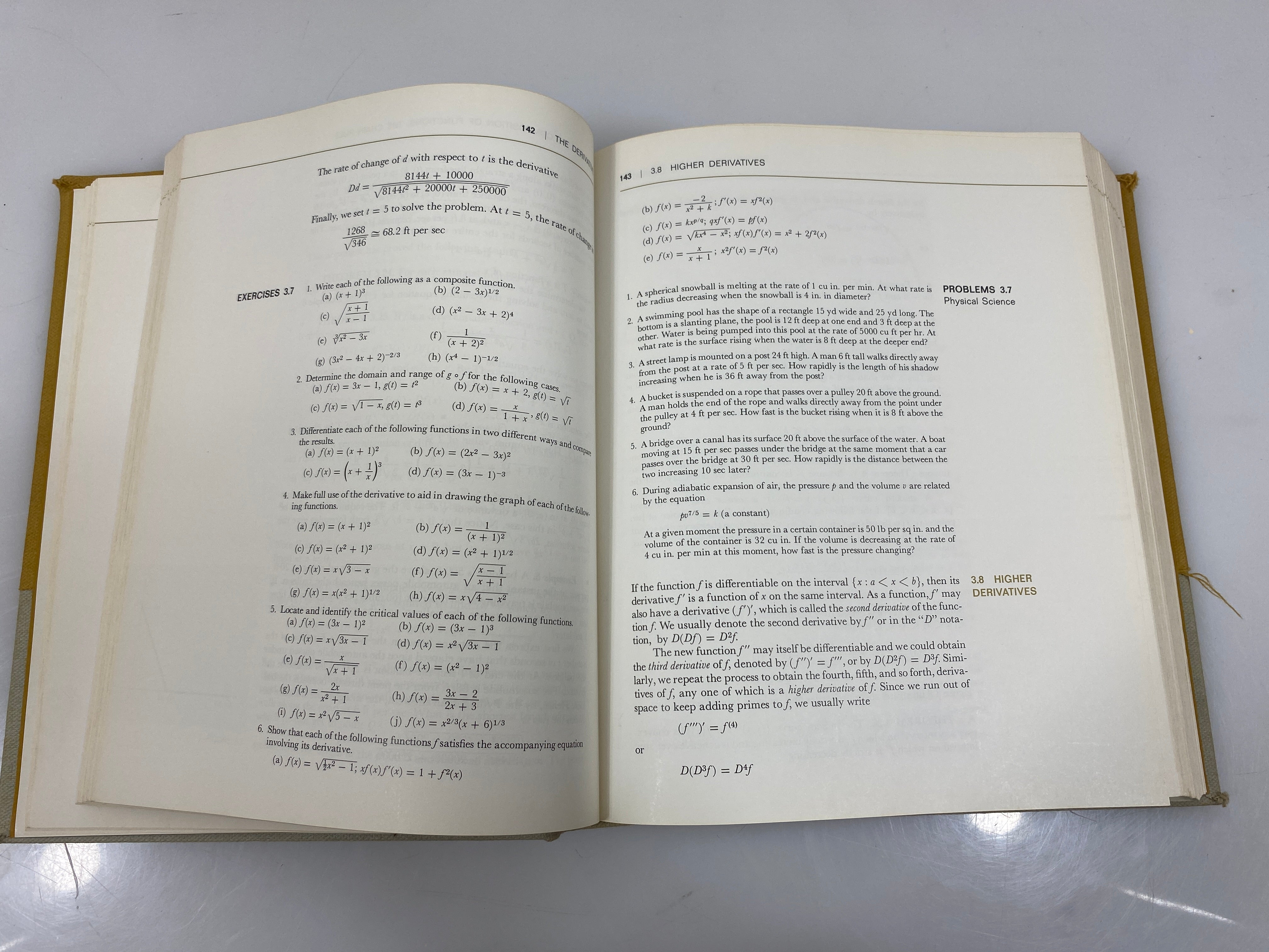 Calculus w an Introduction to Linear Algebra by Hocking 1970 HC