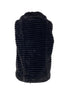 Calvin Klein Black Faux Fur Vest Women's Size L