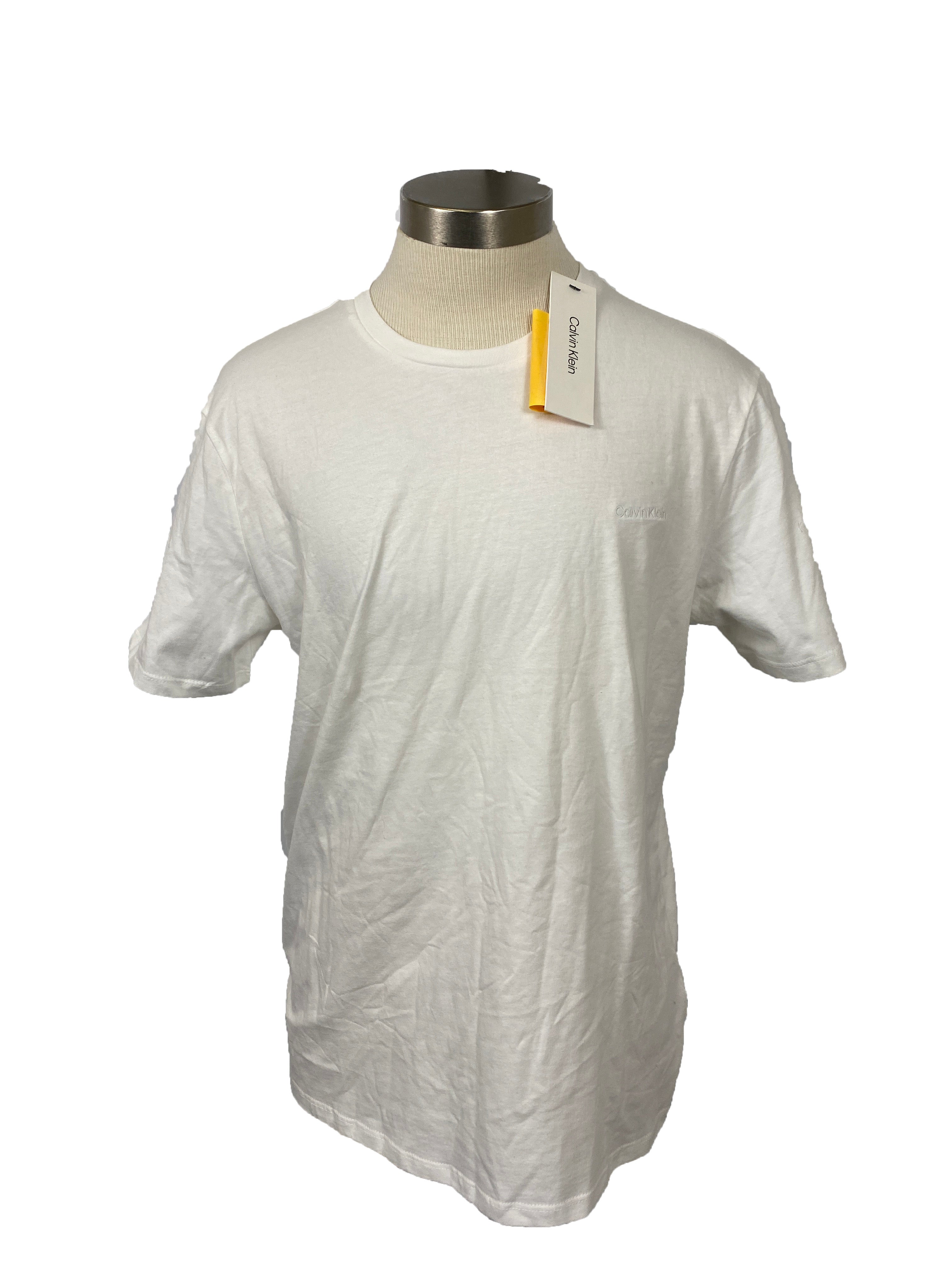 Calvin Klein Brilliant White T-Shirt Men's Size M