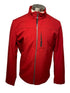 Calvin Klein Red Waterproof Breathable Fleece Lined Zip-Up Jacket