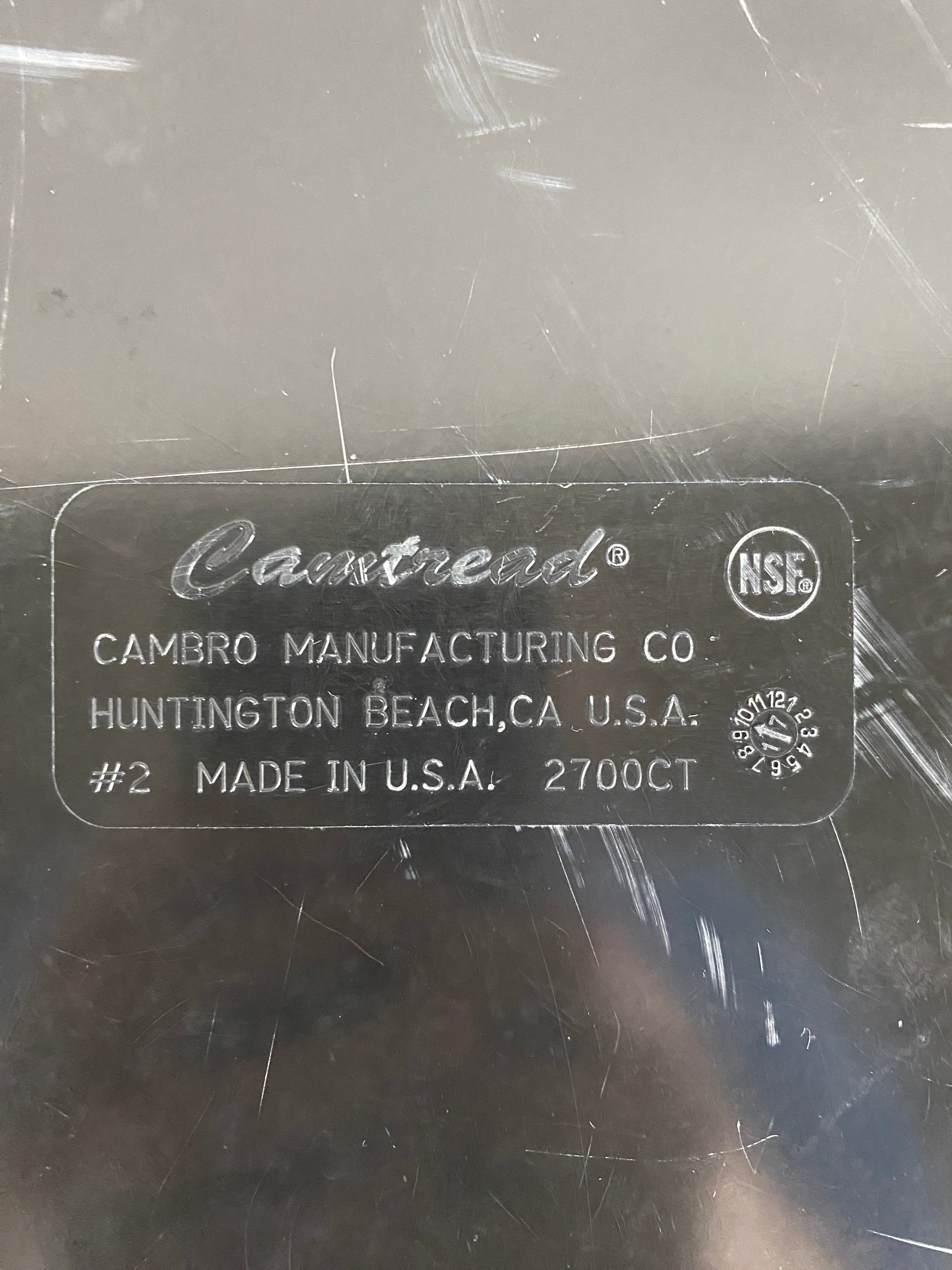 Cambro Black Server Tray