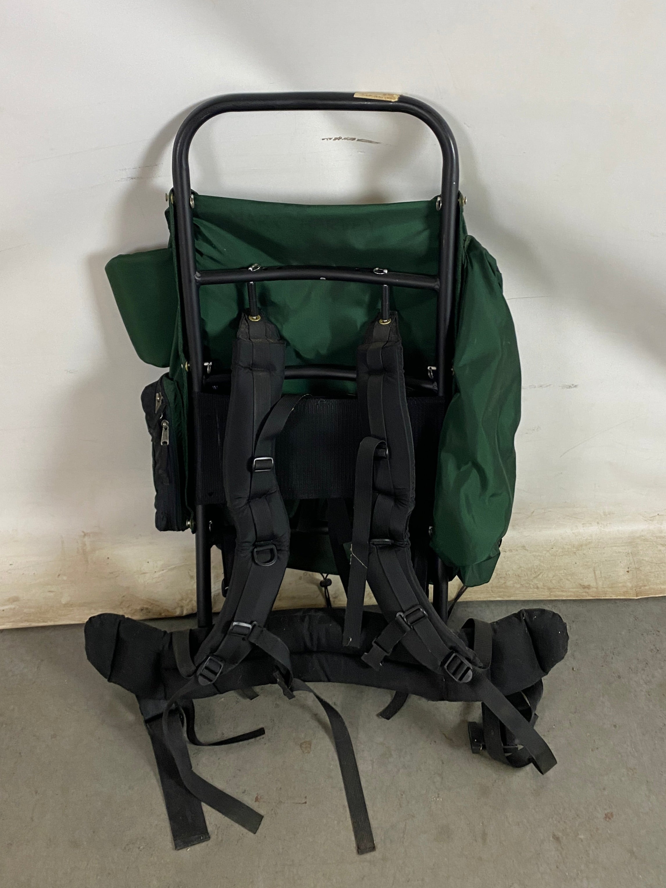Camp Trails External Frame Green Hiking Backpack