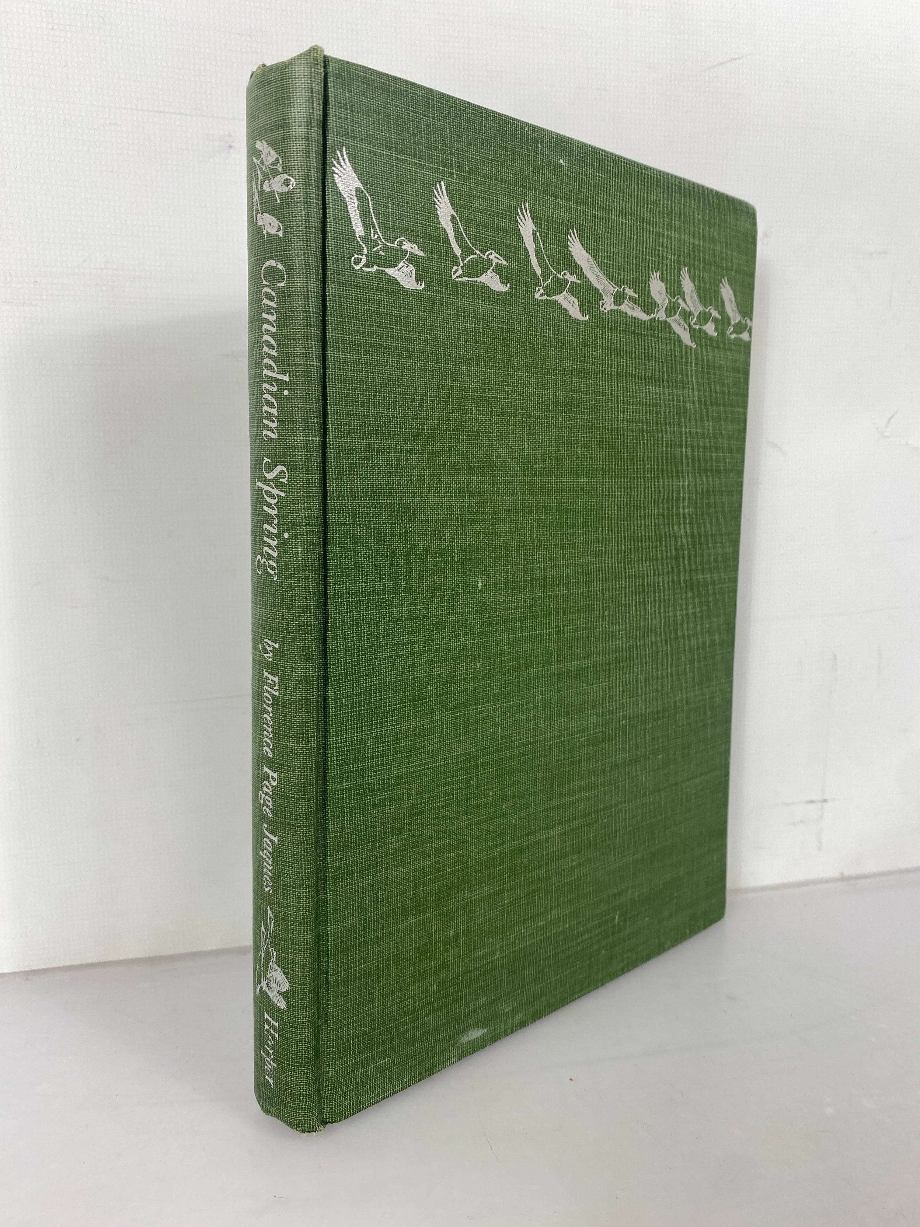 Canadian Spring by Florence Page Jaques 1947 HC First Edition