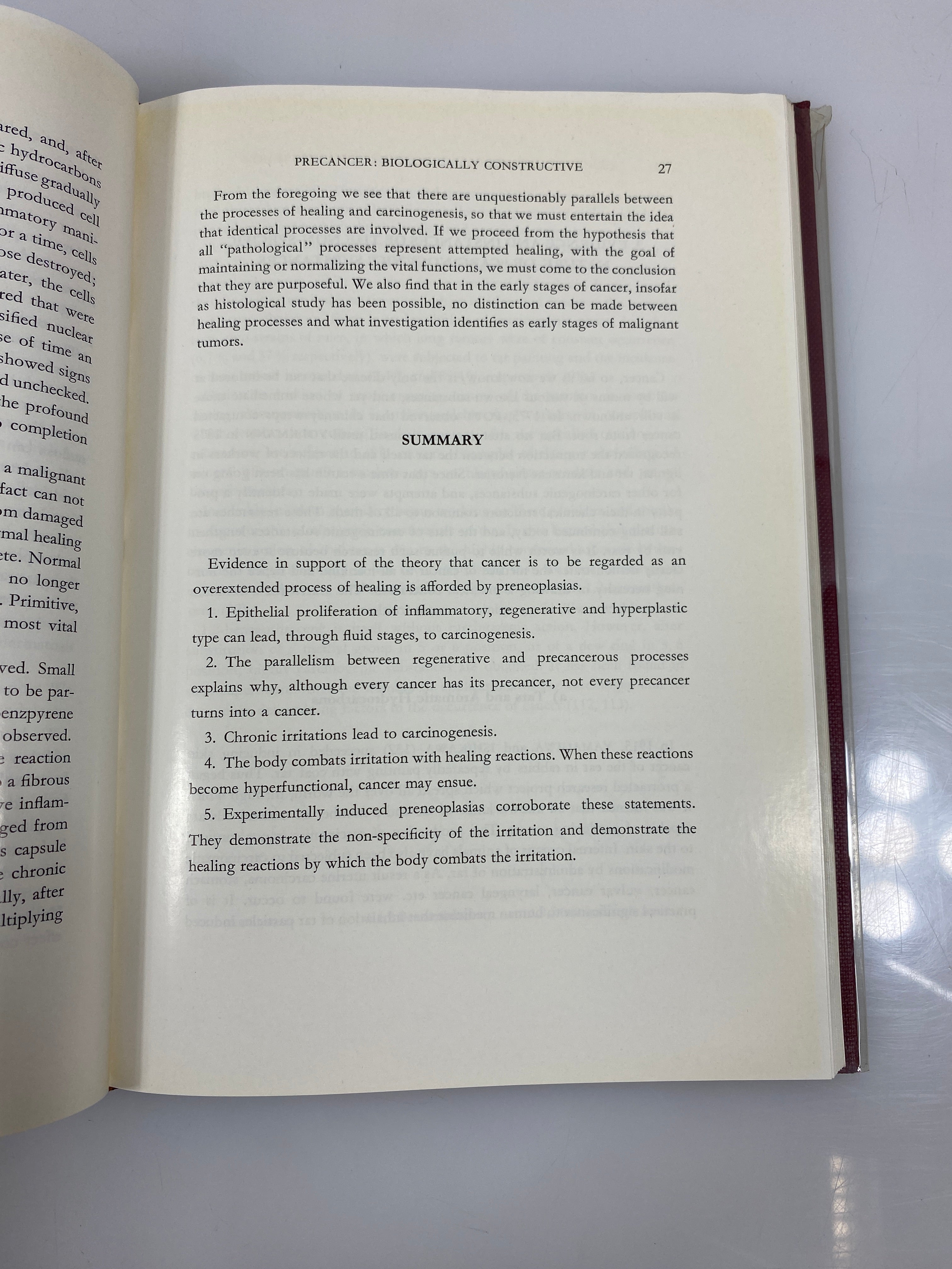 Cancer by Alexander Berglas Institute Pasteur Ex-library 1957 HCDJ