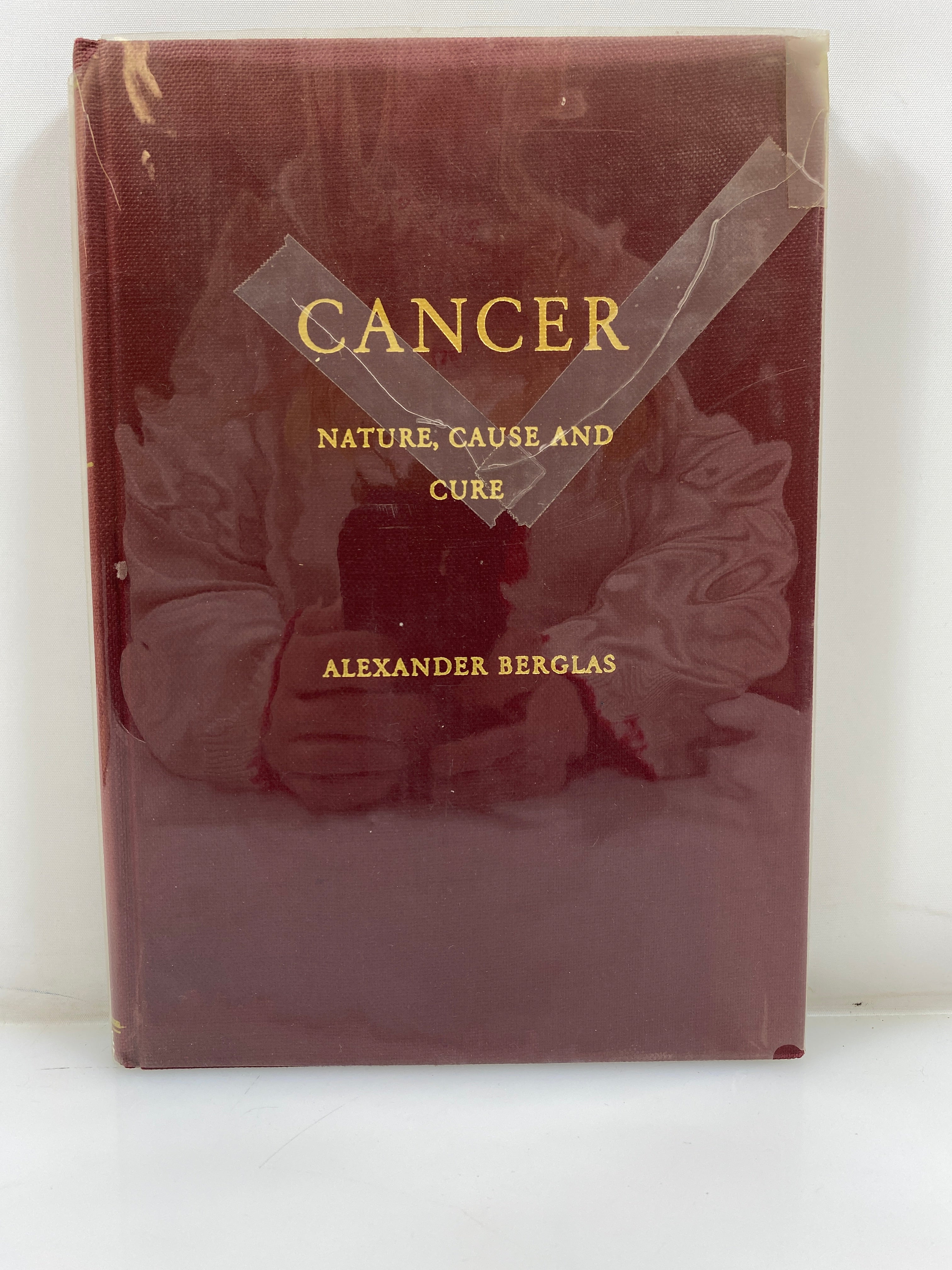 Cancer by Alexander Berglas Institute Pasteur Ex-library 1957 HCDJ