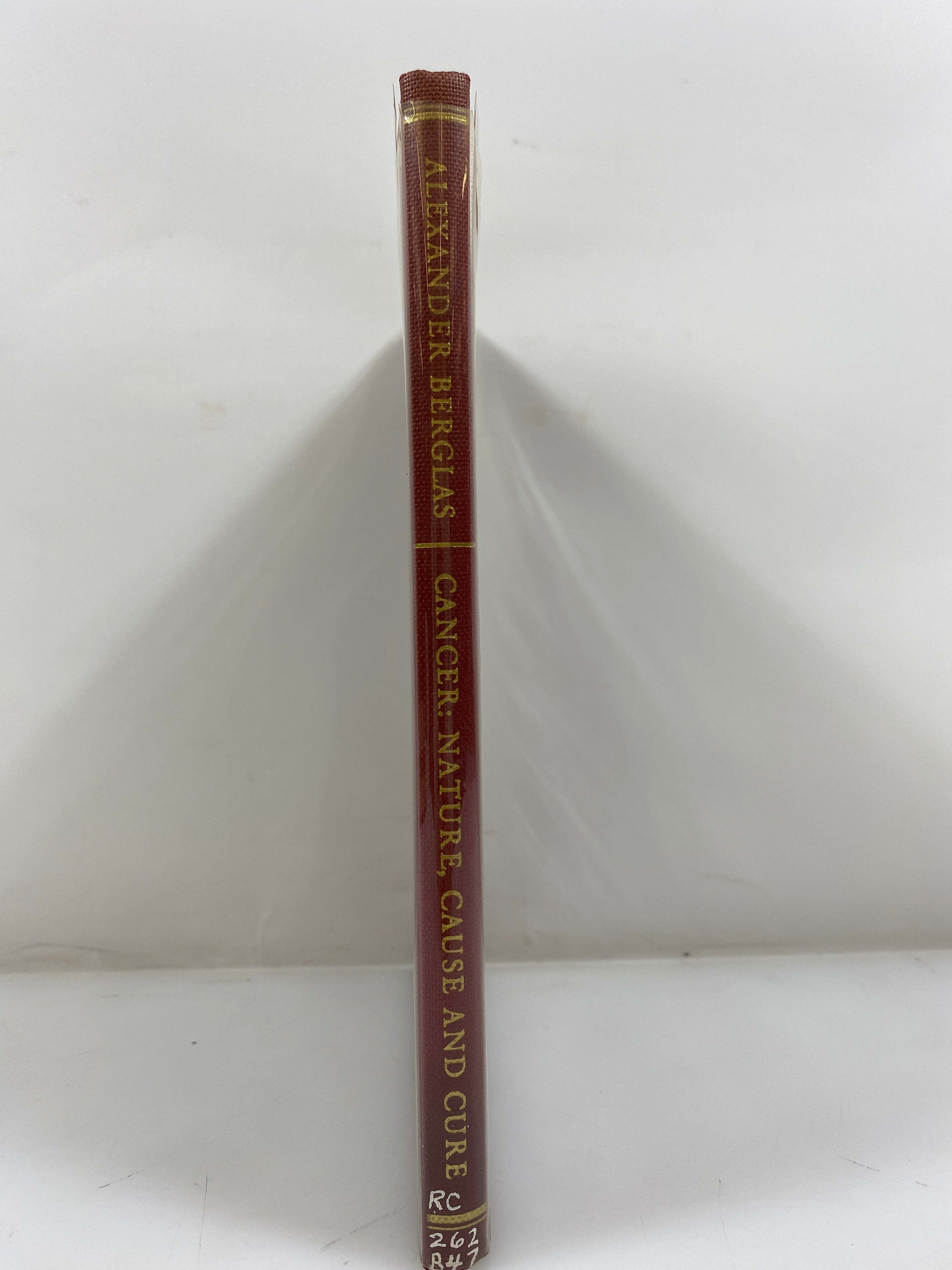 Cancer by Alexander Berglas Institute Pasteur Ex-library 1957 HCDJ