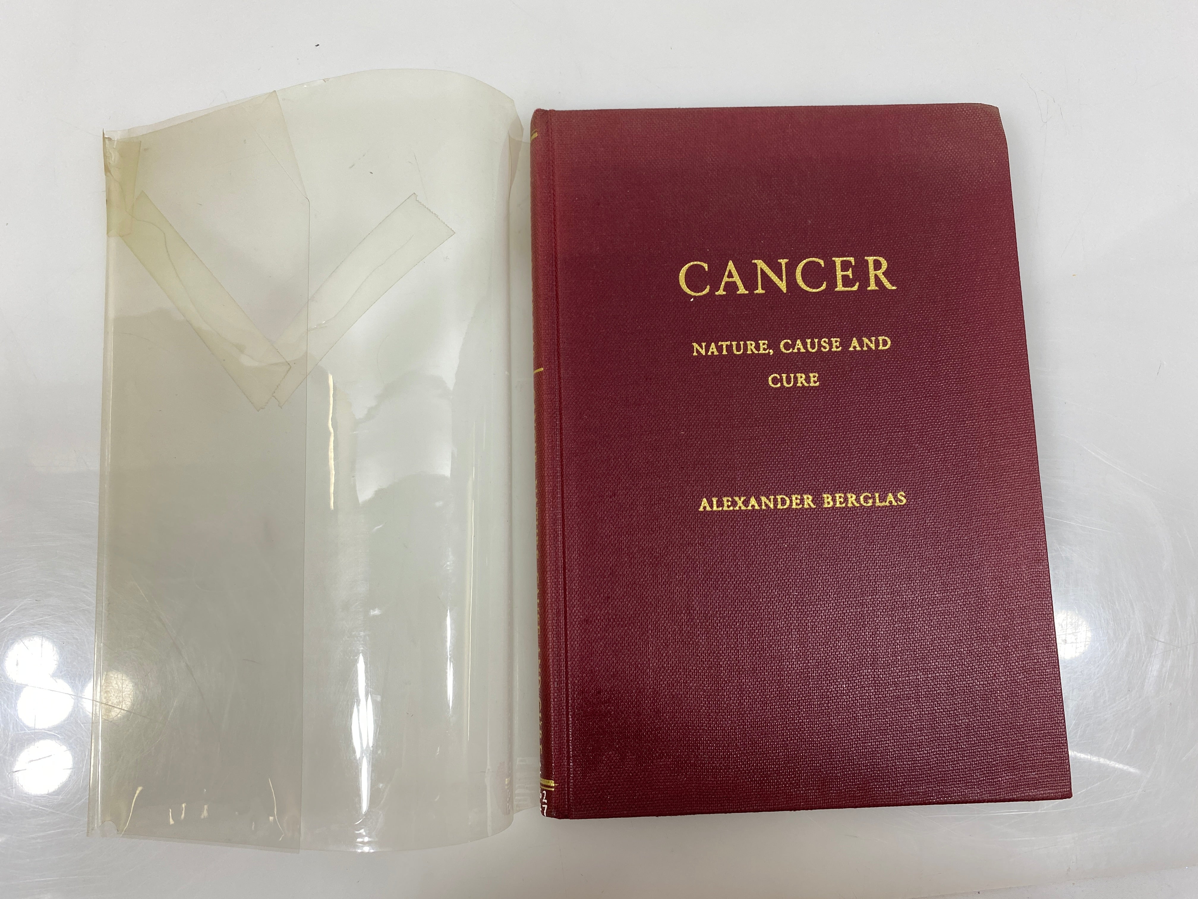 Cancer by Alexander Berglas Institute Pasteur Ex-library 1957 HCDJ