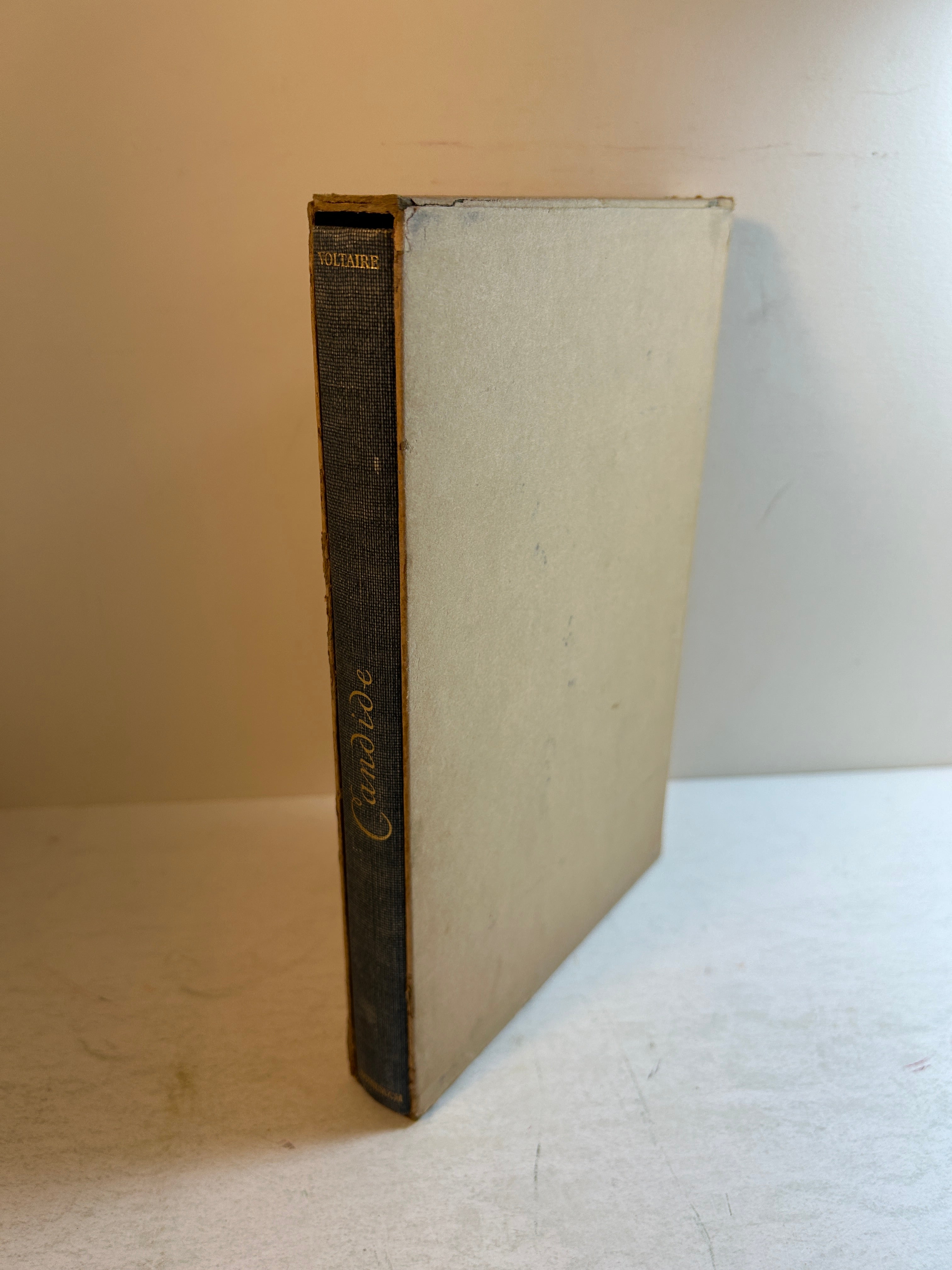 Candide/Optimism by Voltaire/Richard Aldington Nonesuch Press w/slipcase HC