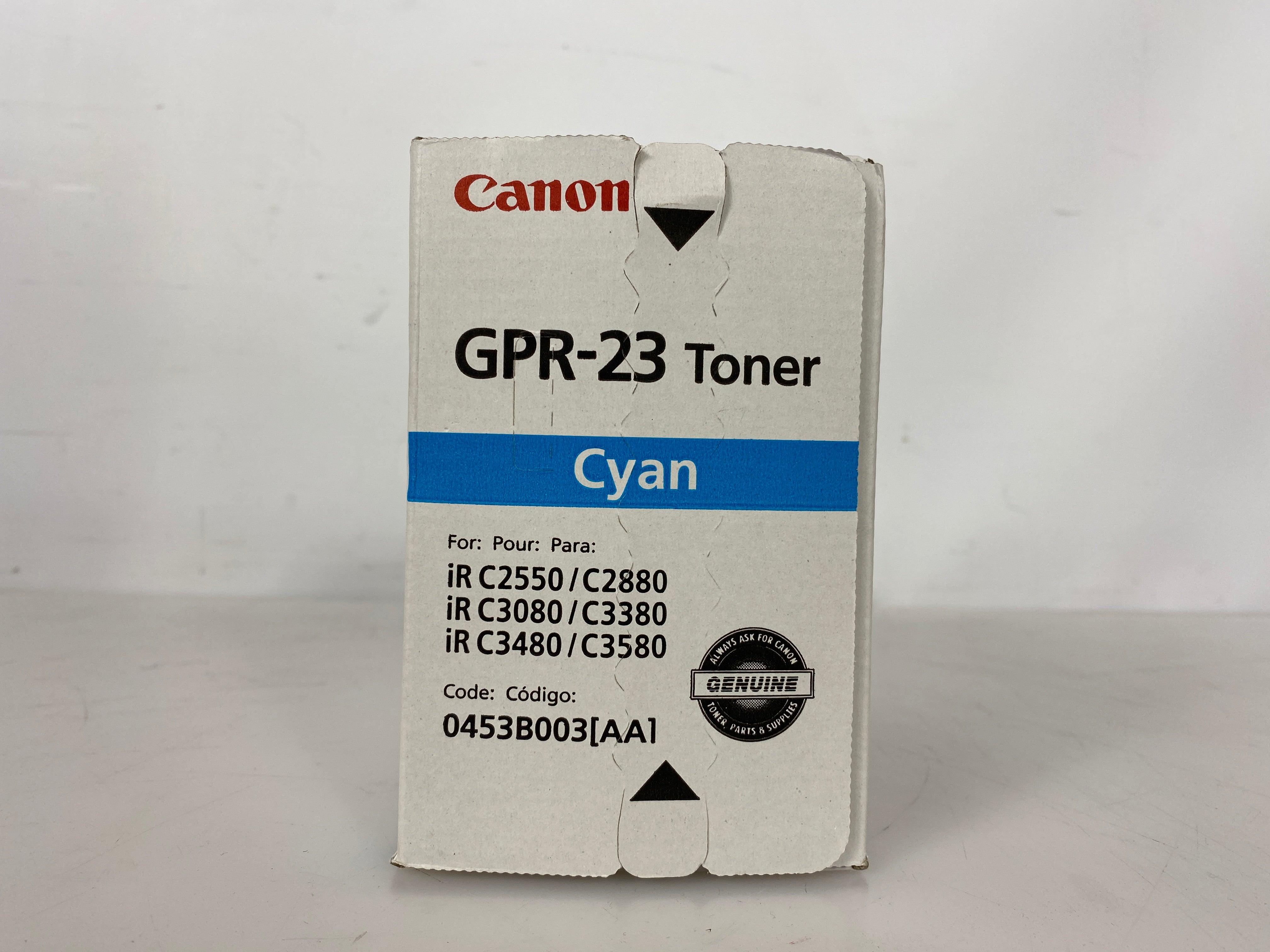 Canon 0453B003AA GPR-23 Cyan Toner Cartridge *New*