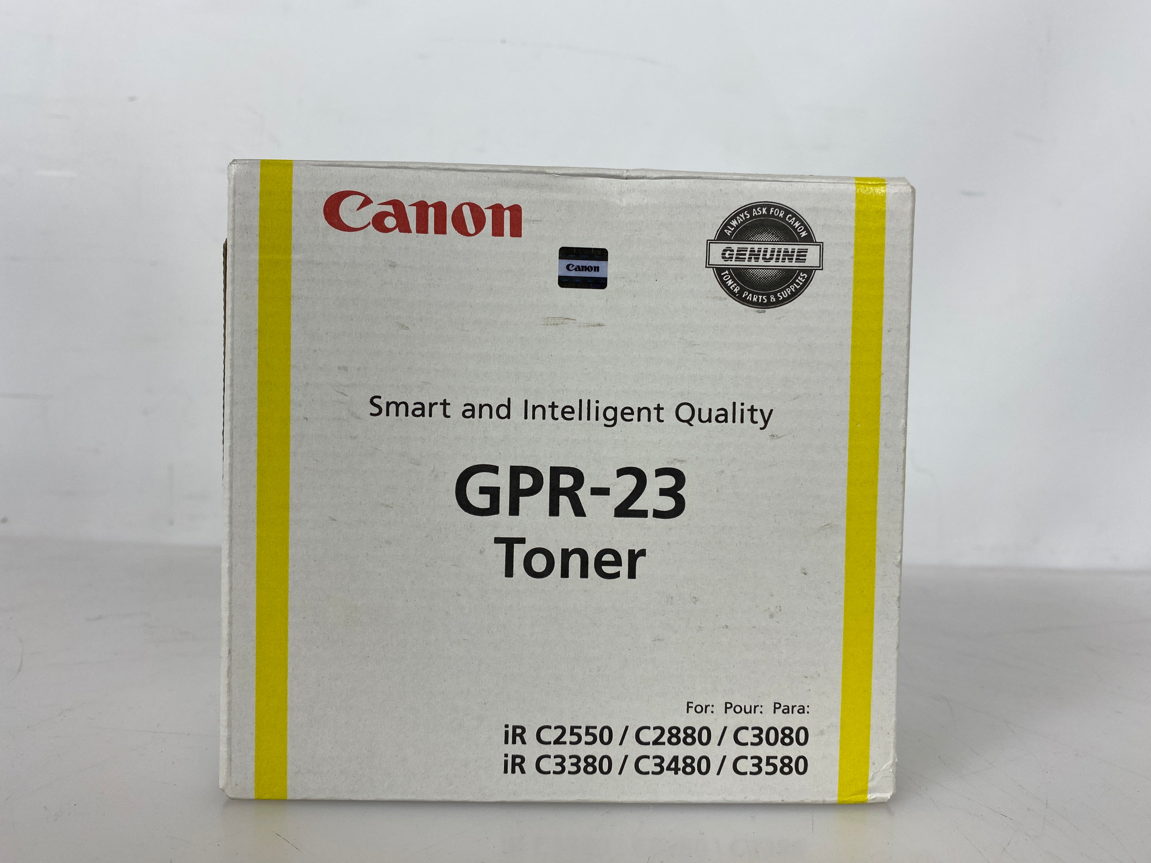 Canon 0455B003AA GPR-23 Yellow Toner Cartridge *New*