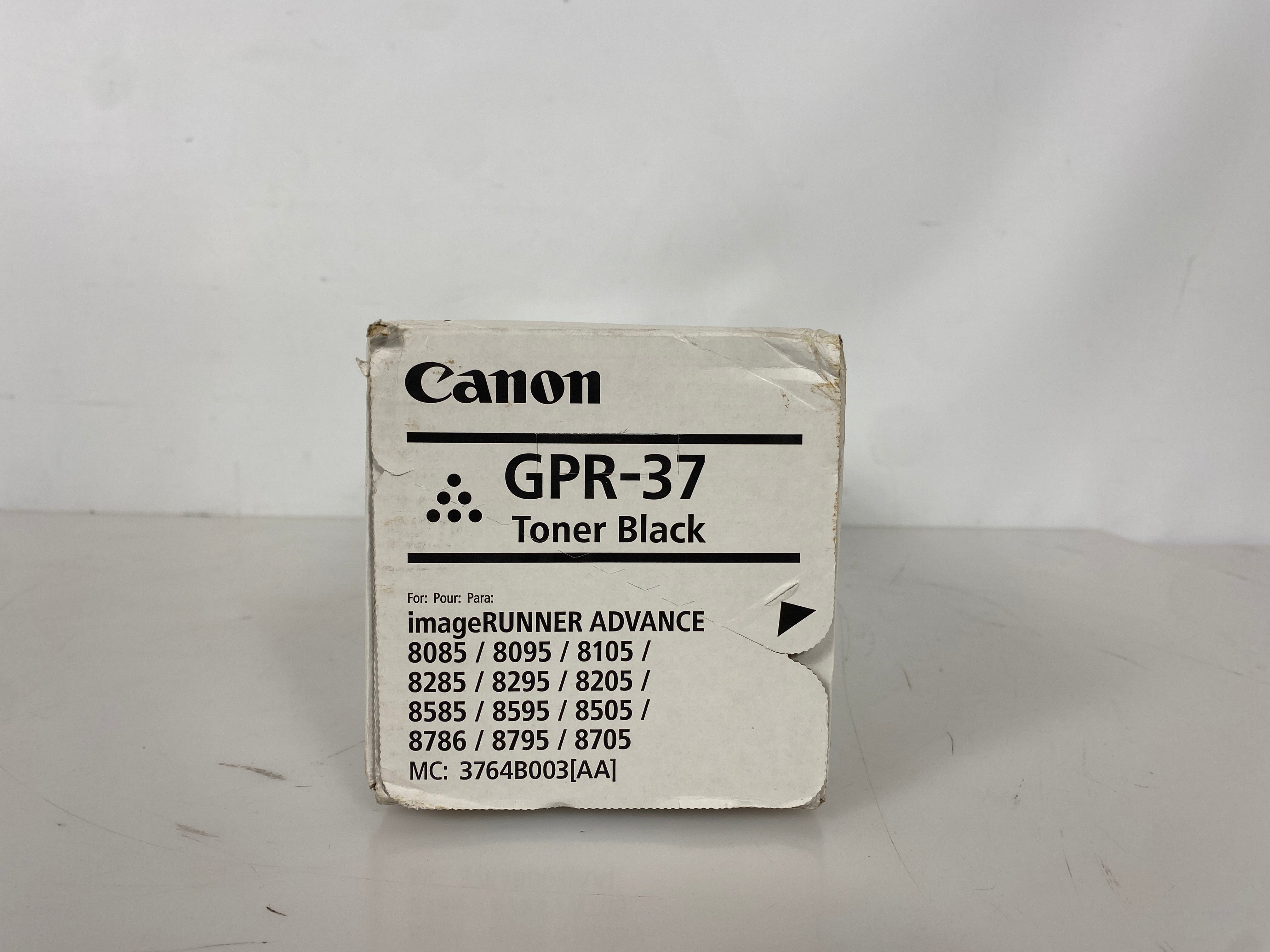 Canon 3764B003AA GPR-37 Black Toner Cartridge