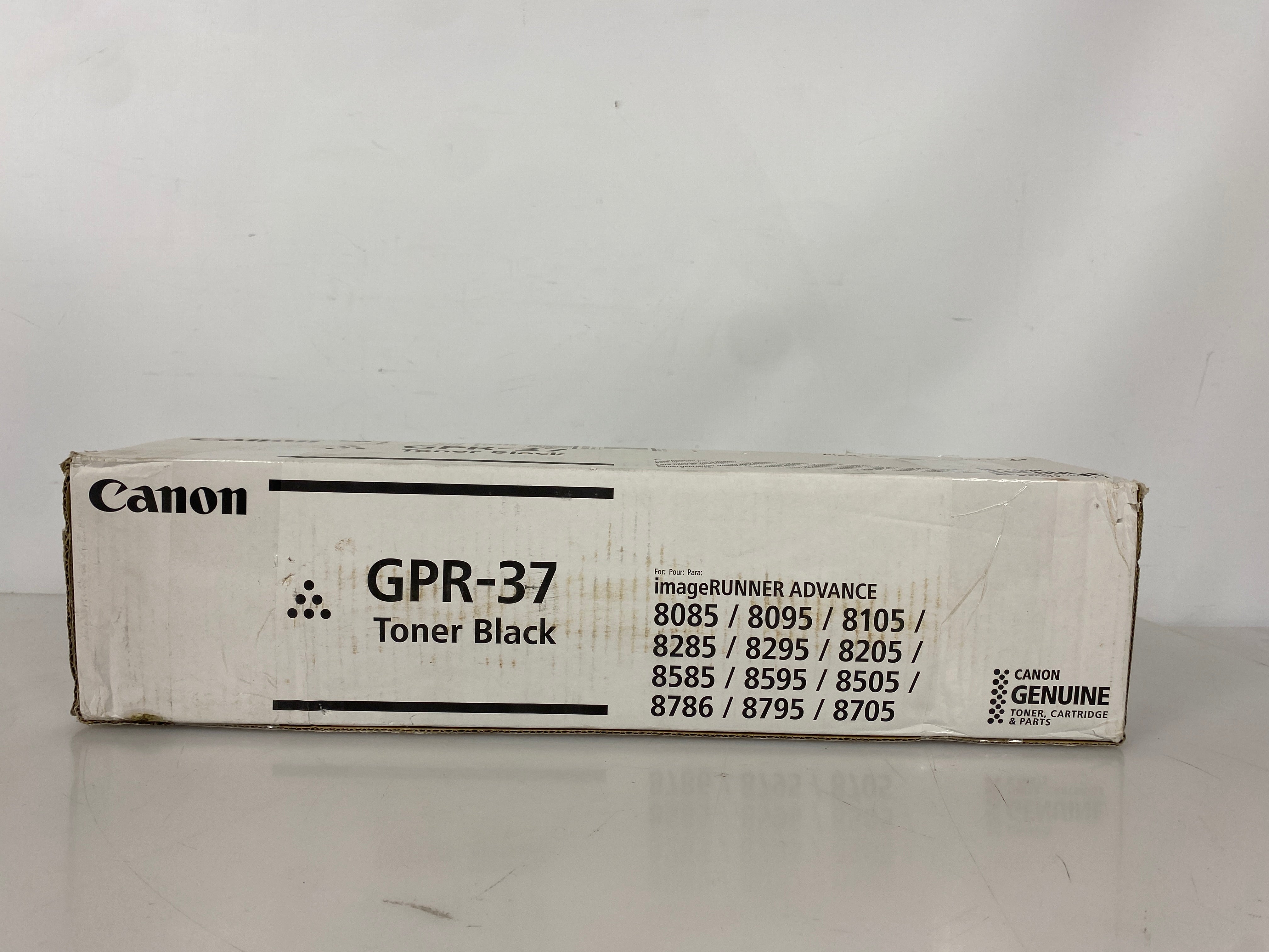 Canon 3764B003AA GPR-37 Black Toner Cartridge