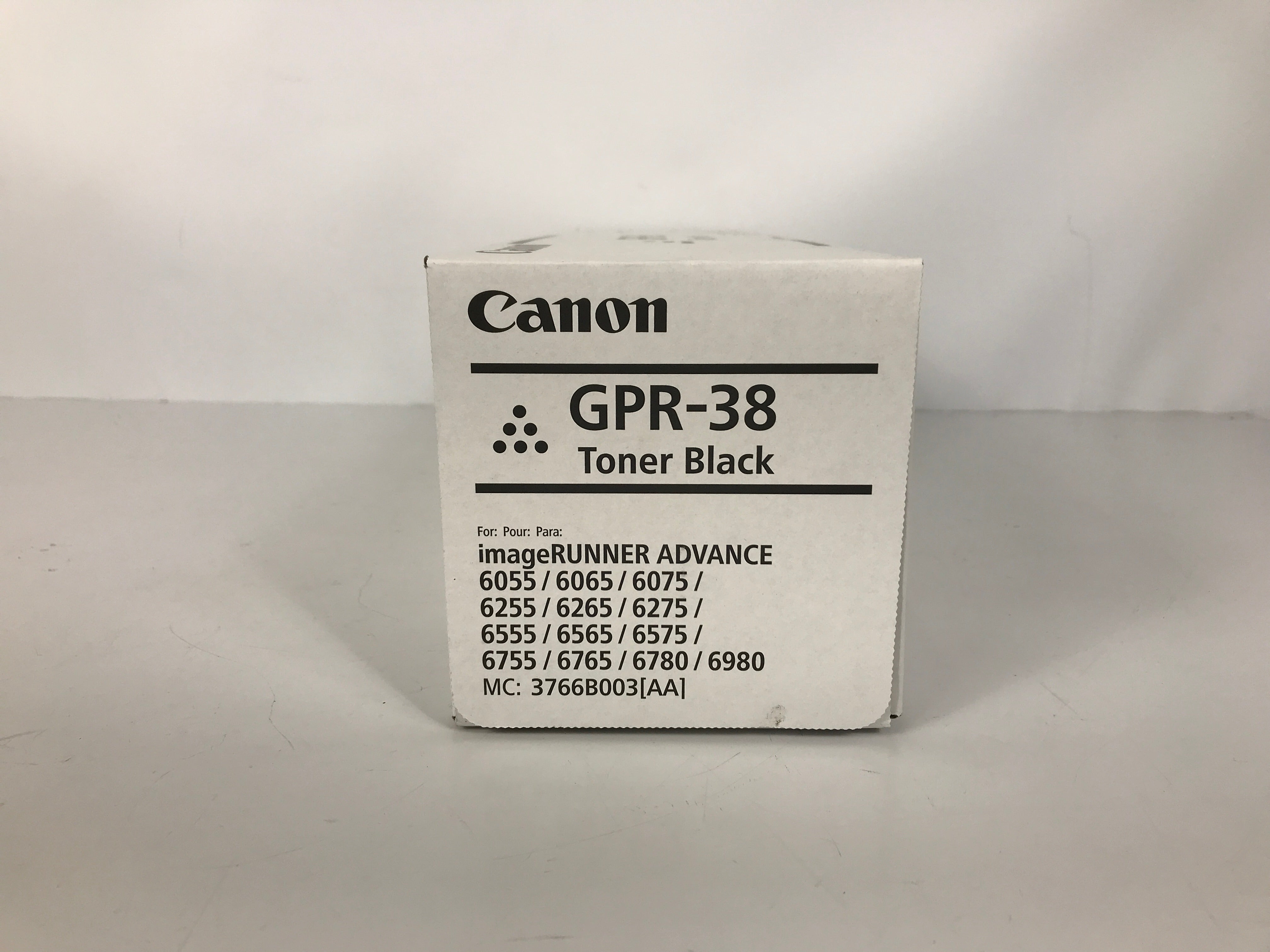 Canon 3766B003AA GPR-38 Black Toner Cartridge