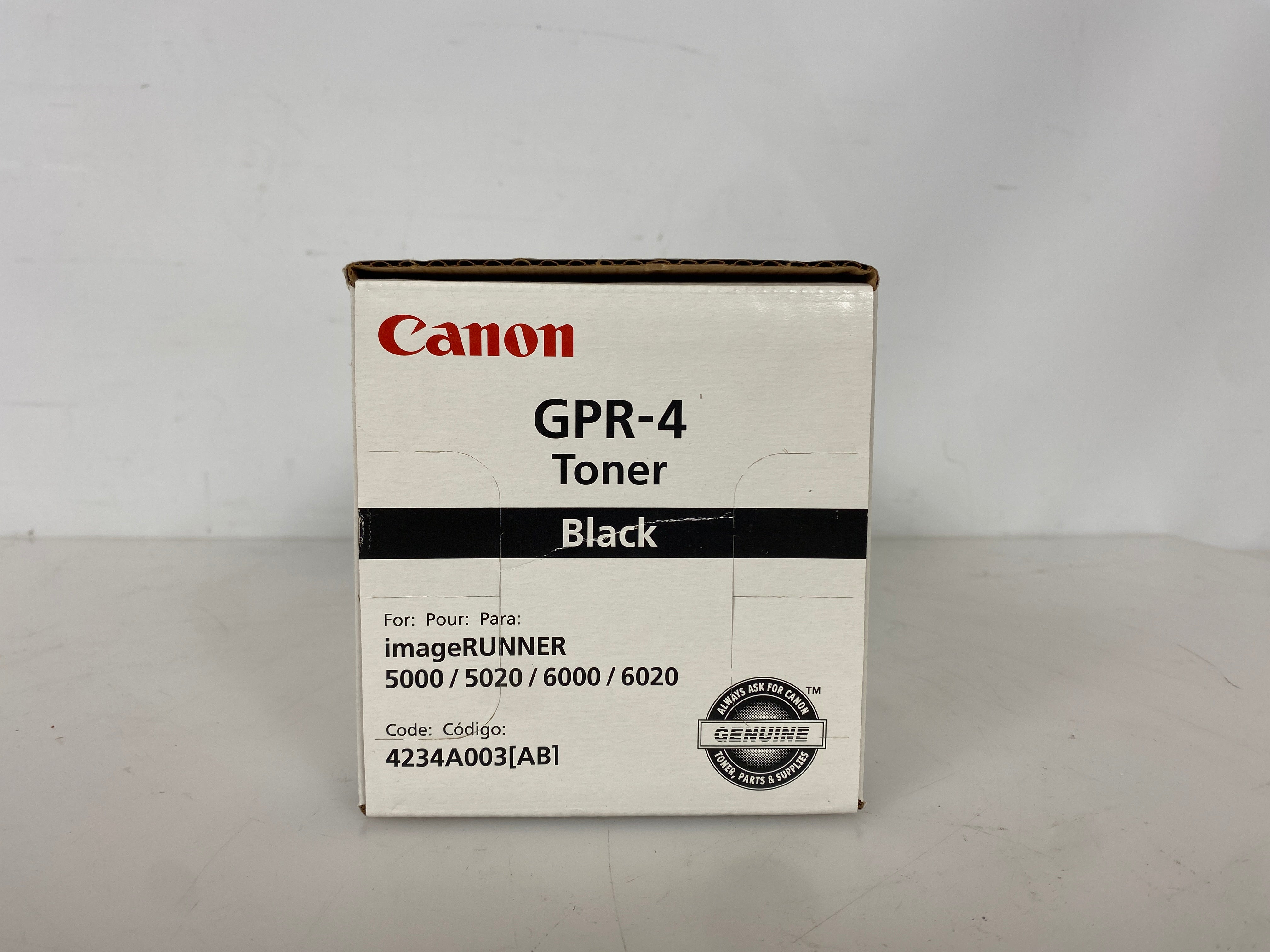 Canon 4234A003 GPR-4 Black Toner Cartridge *New*