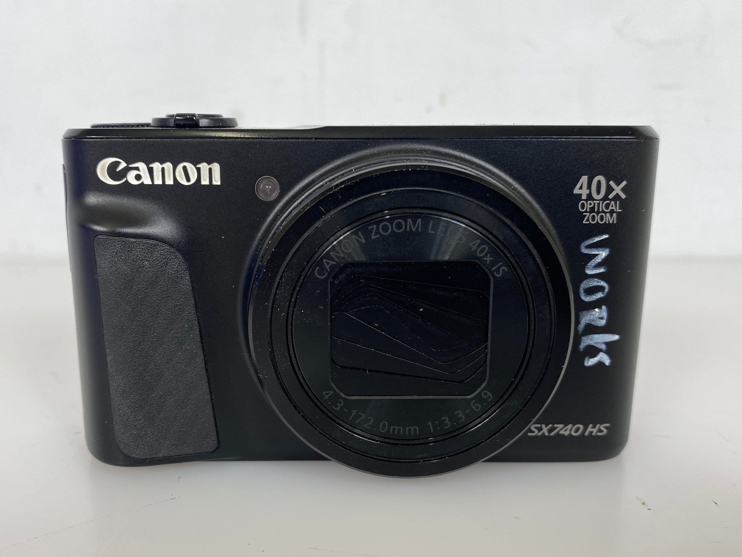 Canon PowerShot SX740 HS Digital Camera *Broken Flash*