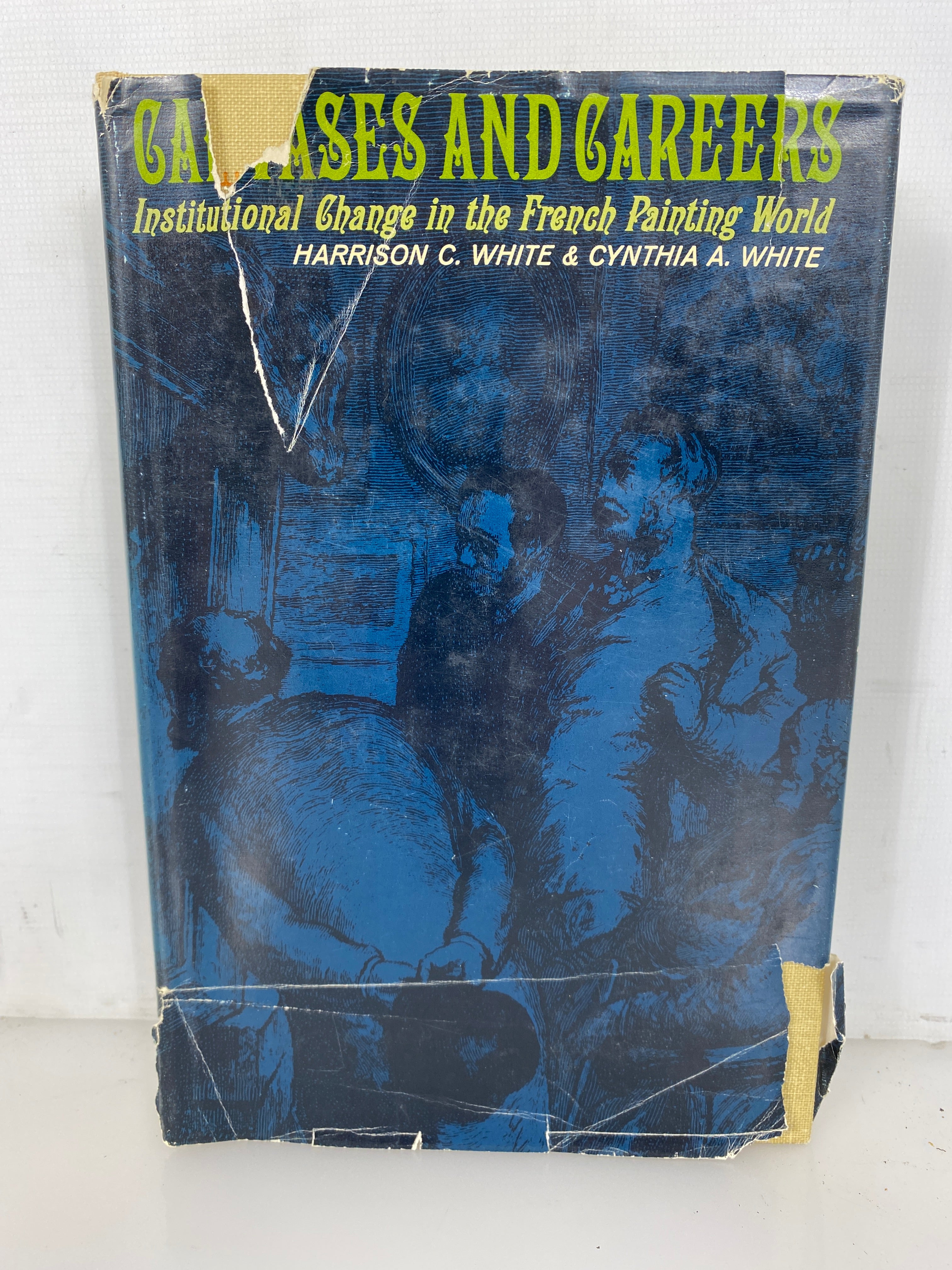 Canvases and Careers by White & White 1965 Vintage HC DJ