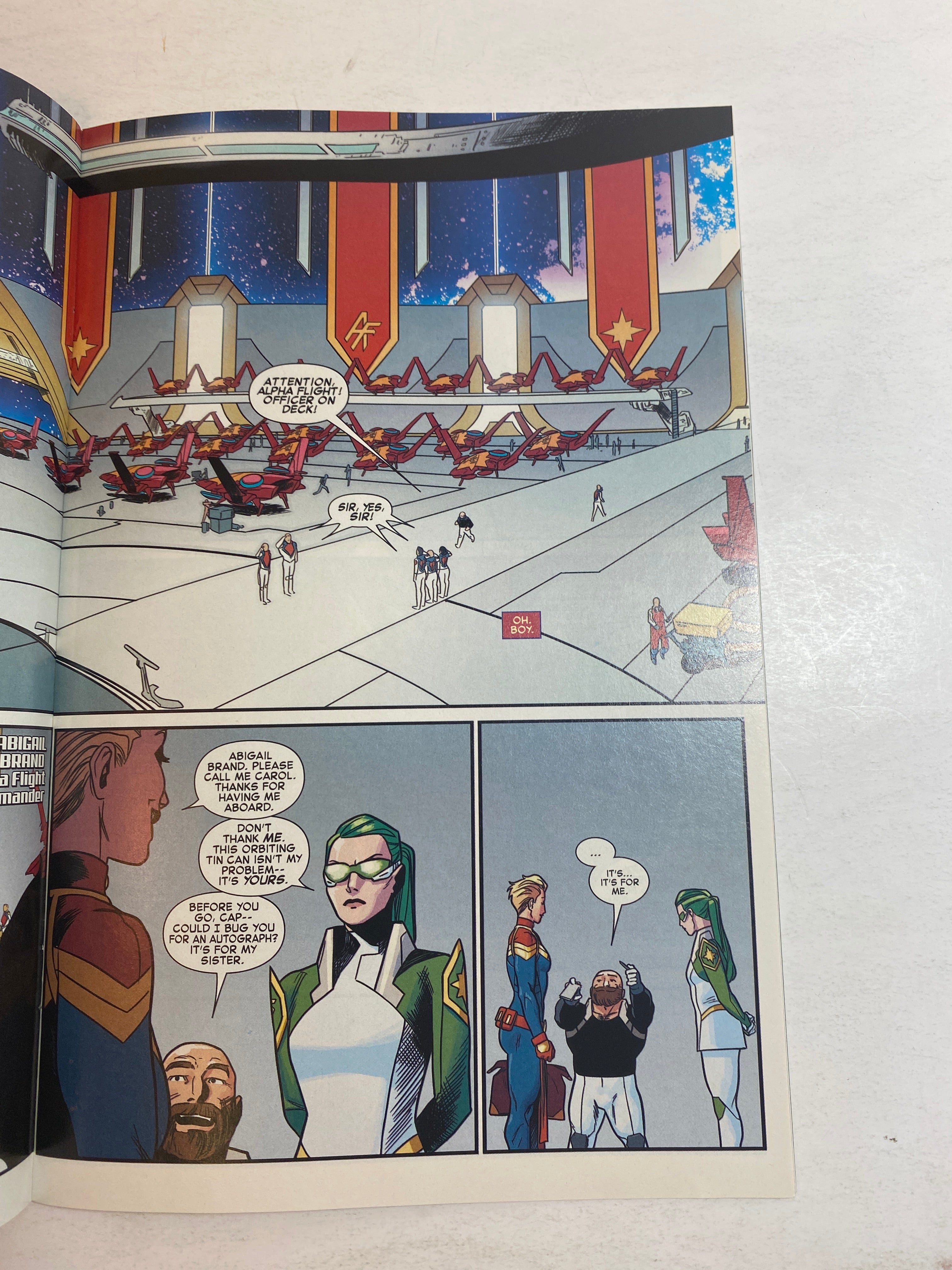 Captain Marvel Comic #1 Variant 2016