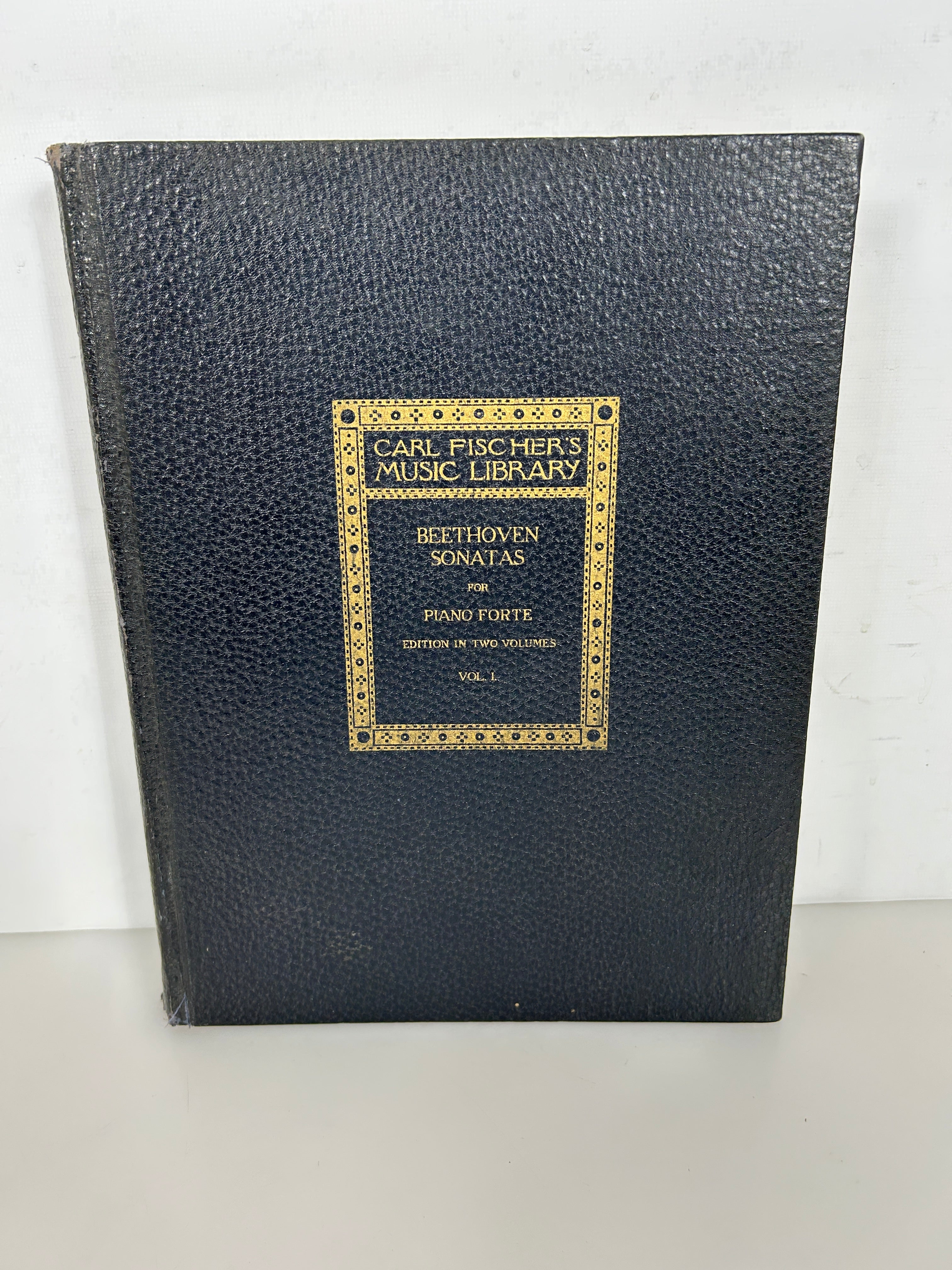 Carl Fischer's Music Library Beethoven Sonatas for Piano Forte Volume 1 HC