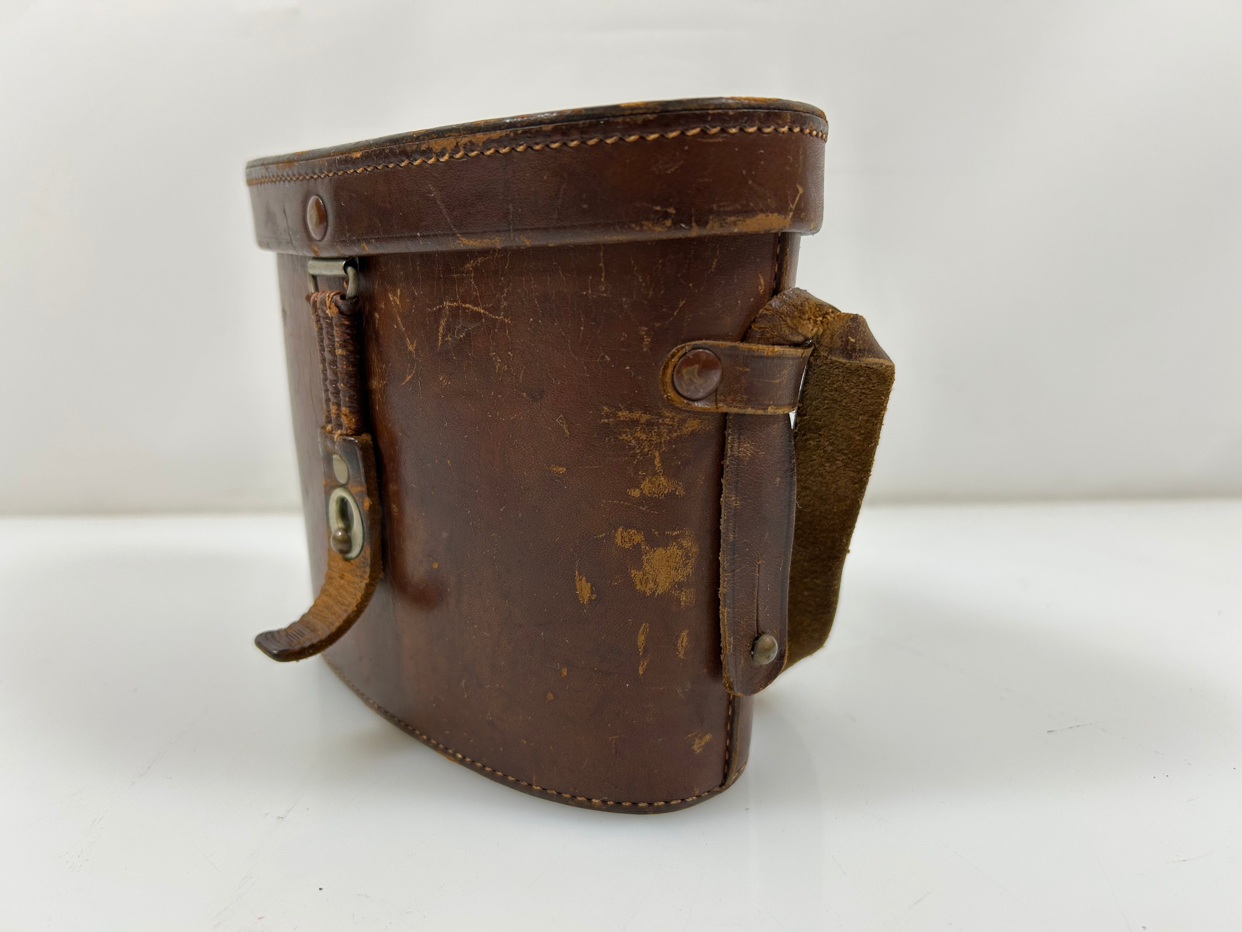 Carl Zeiss Vintage Brown Leather Binocular Case