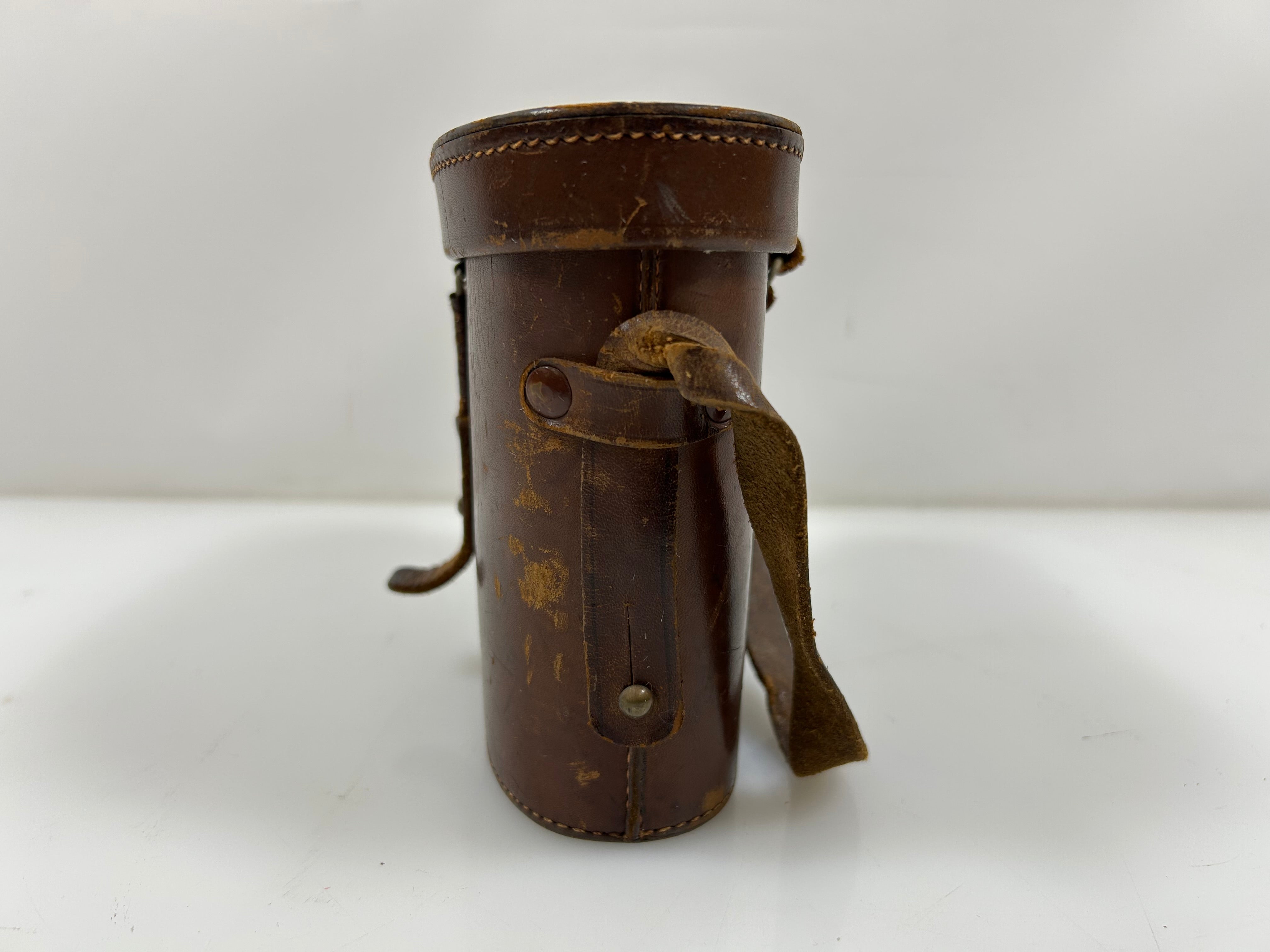 Carl Zeiss Vintage Brown Leather Binocular Case
