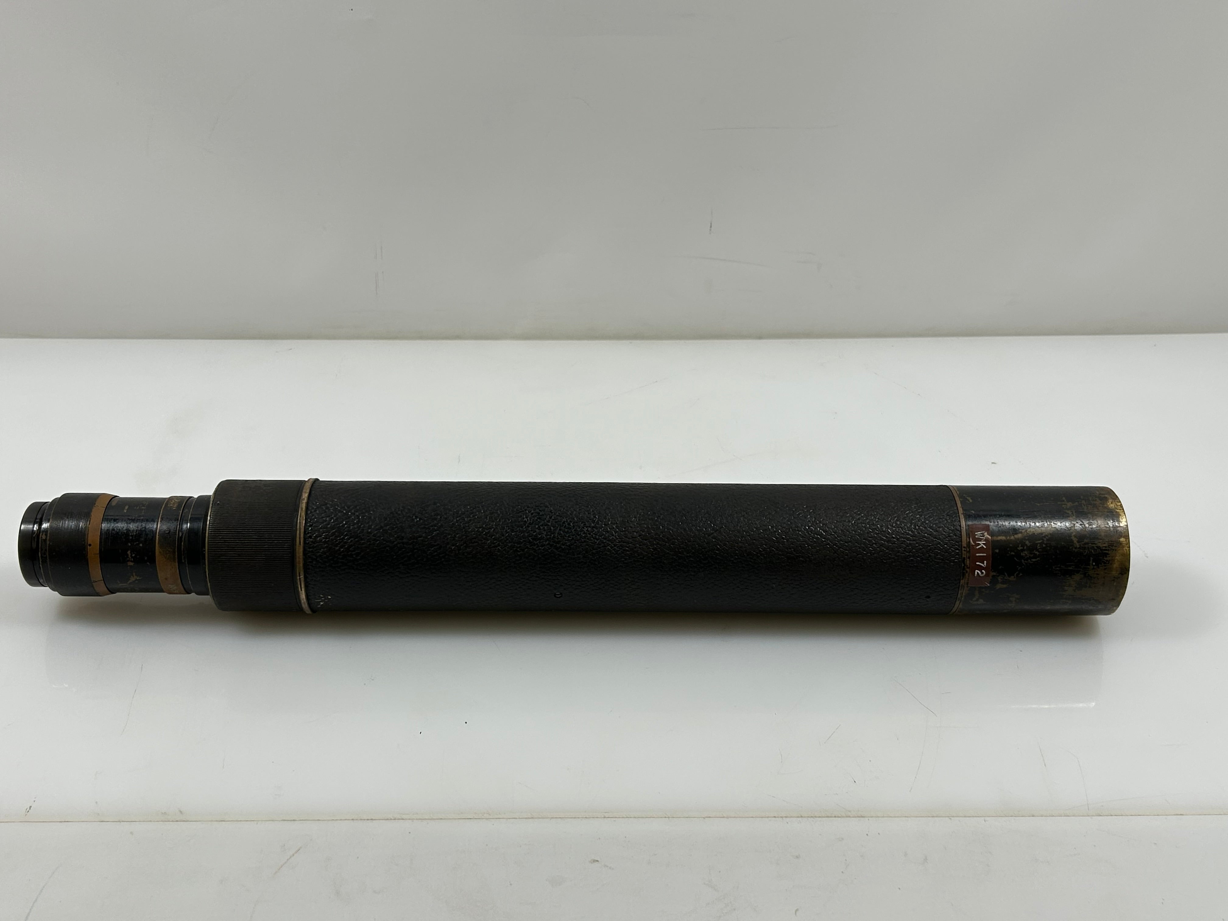Carl Zeiss Vintage Telescope with Brown Leather Case