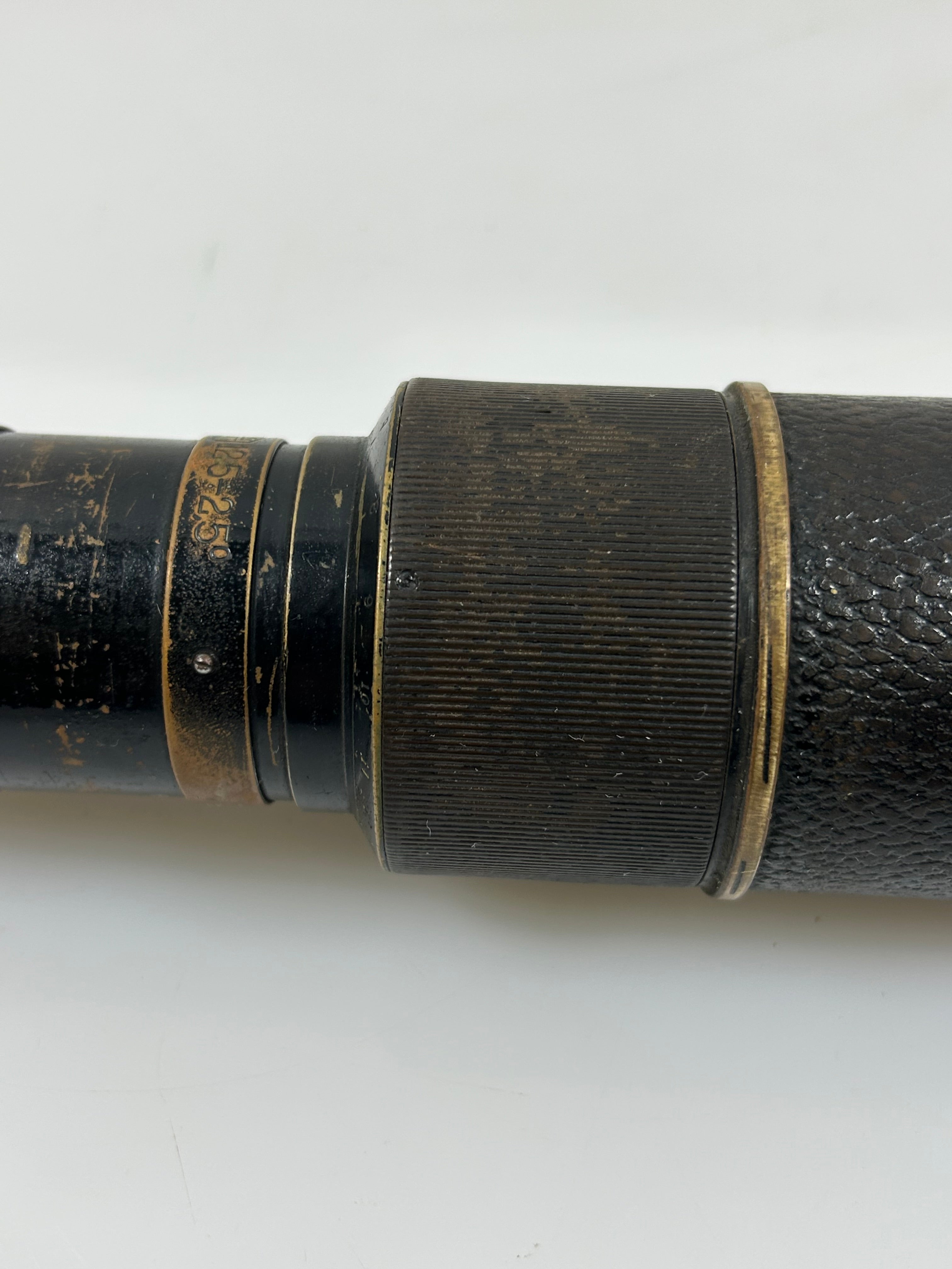 Carl Zeiss Vintage Telescope with Brown Leather Case