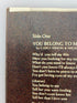Carly Simon Boys in the Trees 1978 Vinyl Record