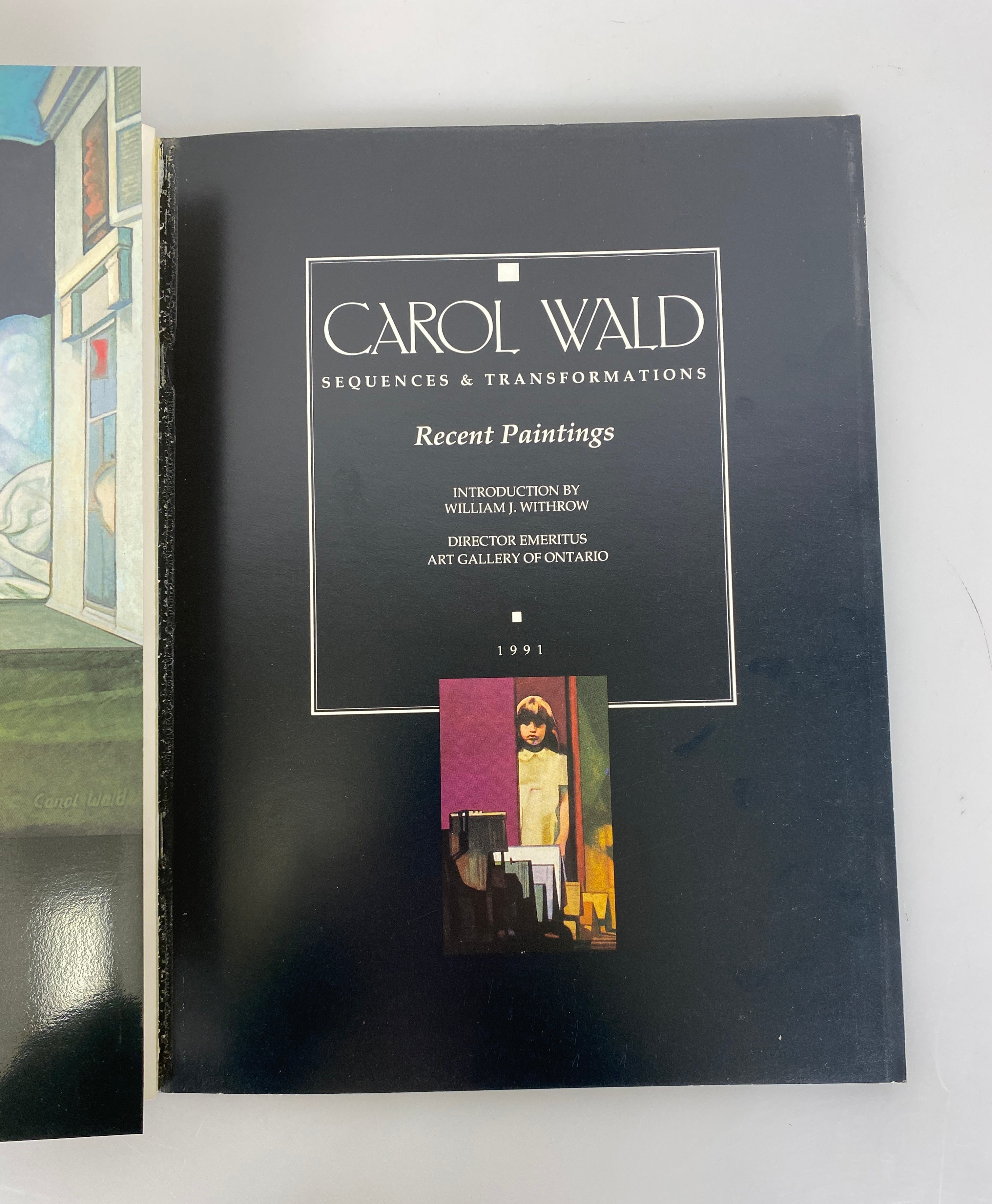 Carol Wald Sequences & Transformations 1991 Signed SC w Ephemera
