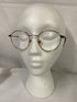 Carolina Herrera Gold and Blue Glasses