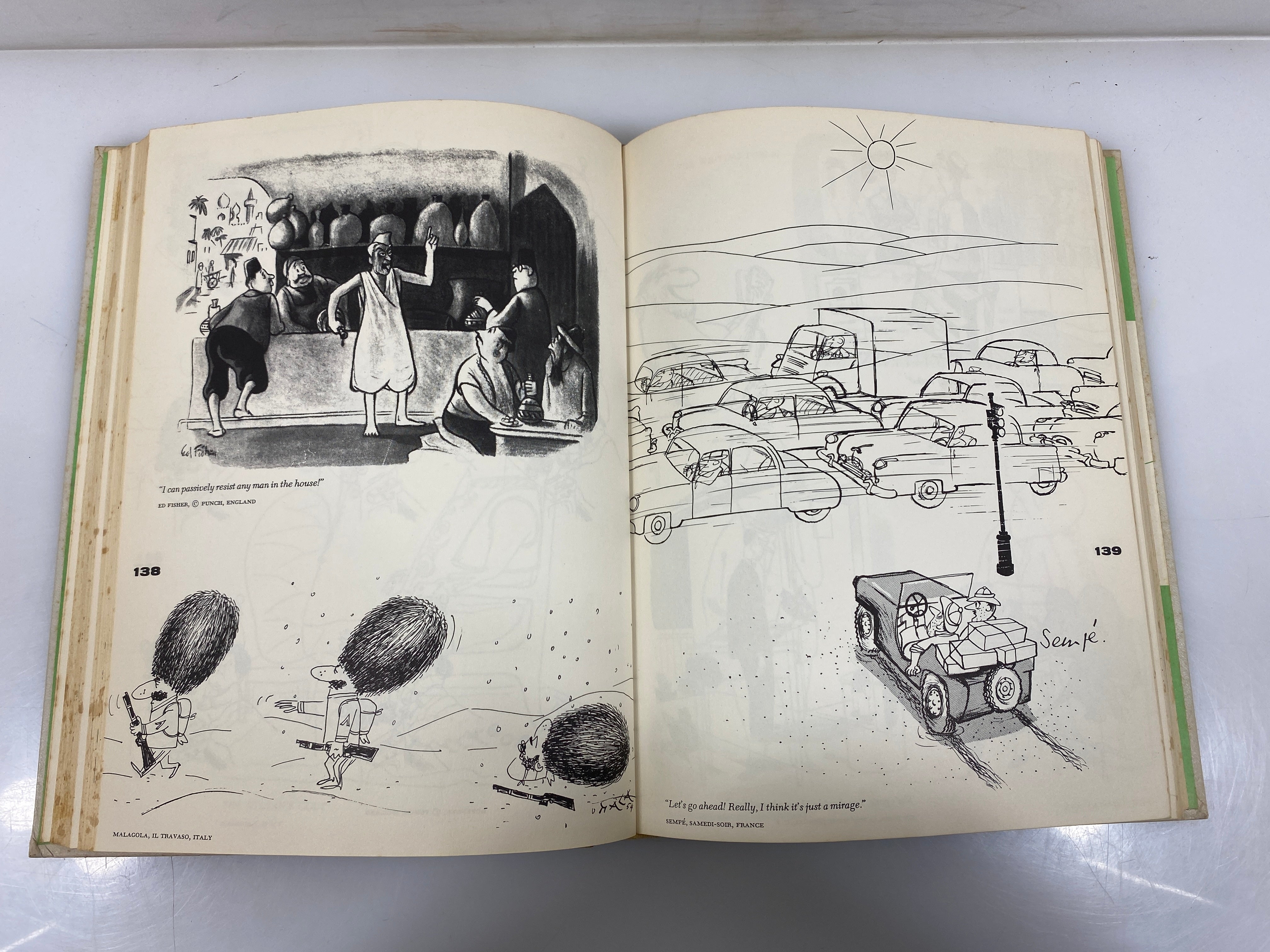 Cartoon Treasury by Johnson/Johnson 1955 HC