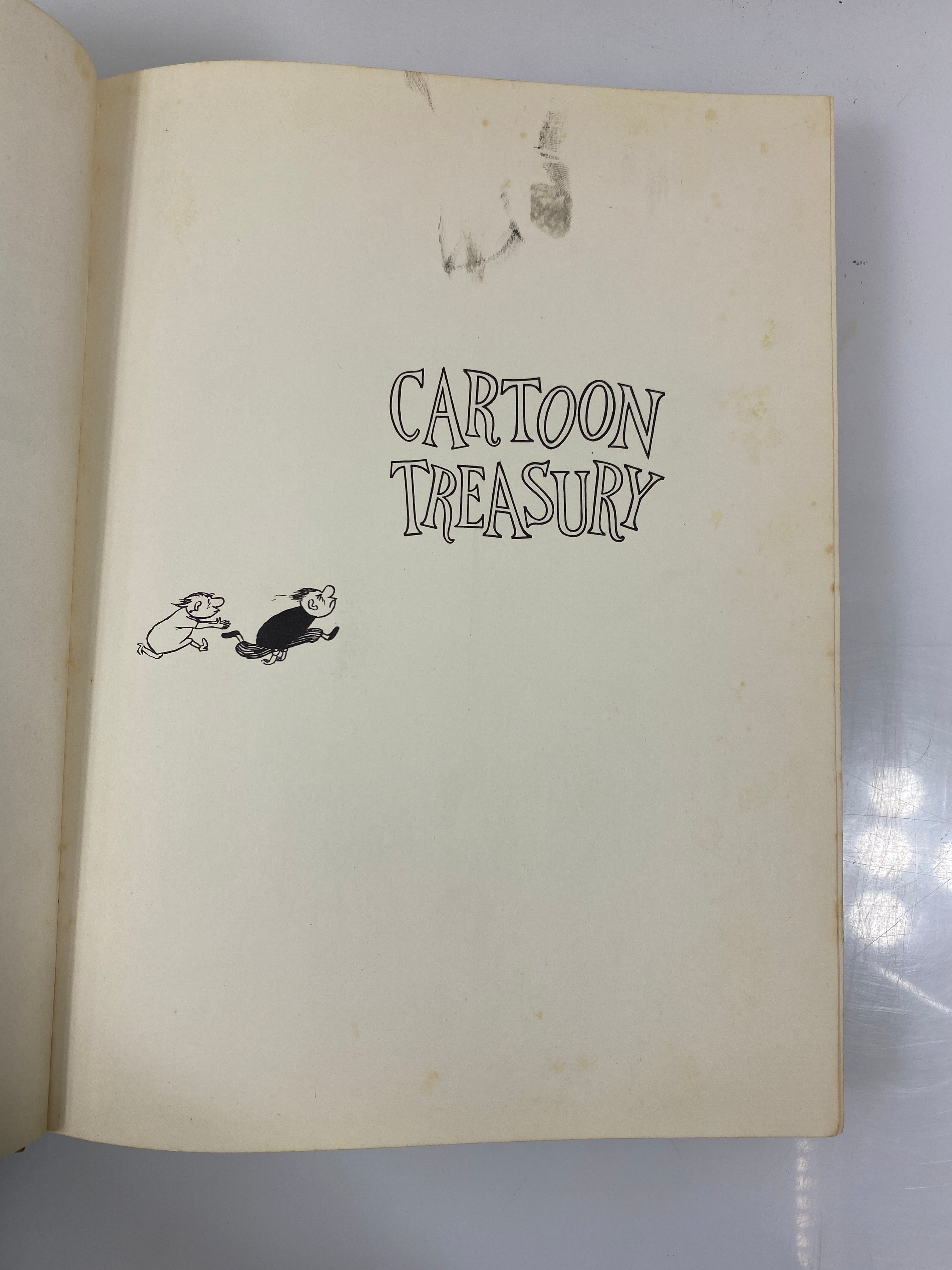 Cartoon Treasury by Johnson/Johnson 1955 HC