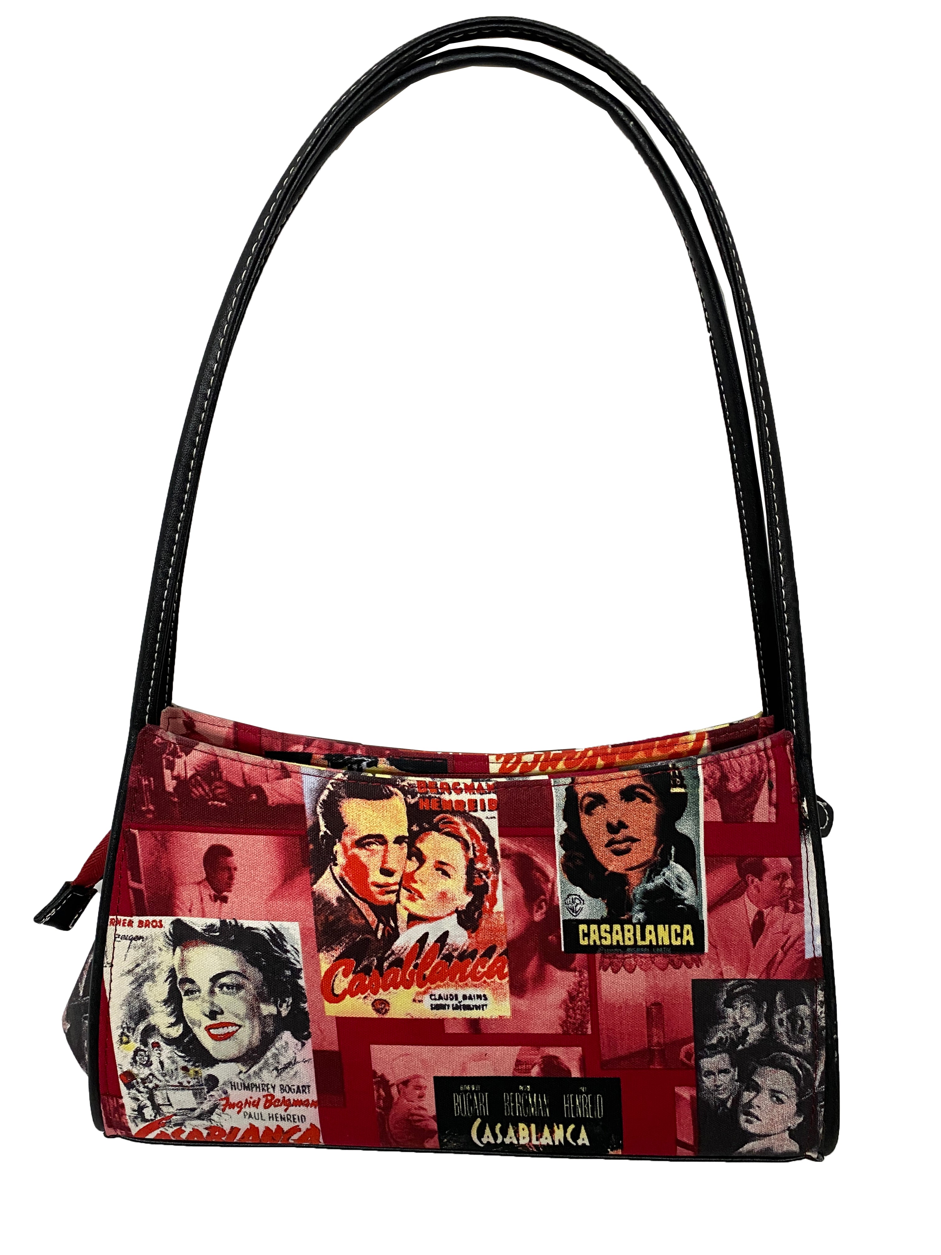 Casablanca Movie Poster Rhinestone Encrusted Purse