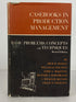 Casebooks in Production Management Problems/Concepts/Techniques 1968 HCDJ