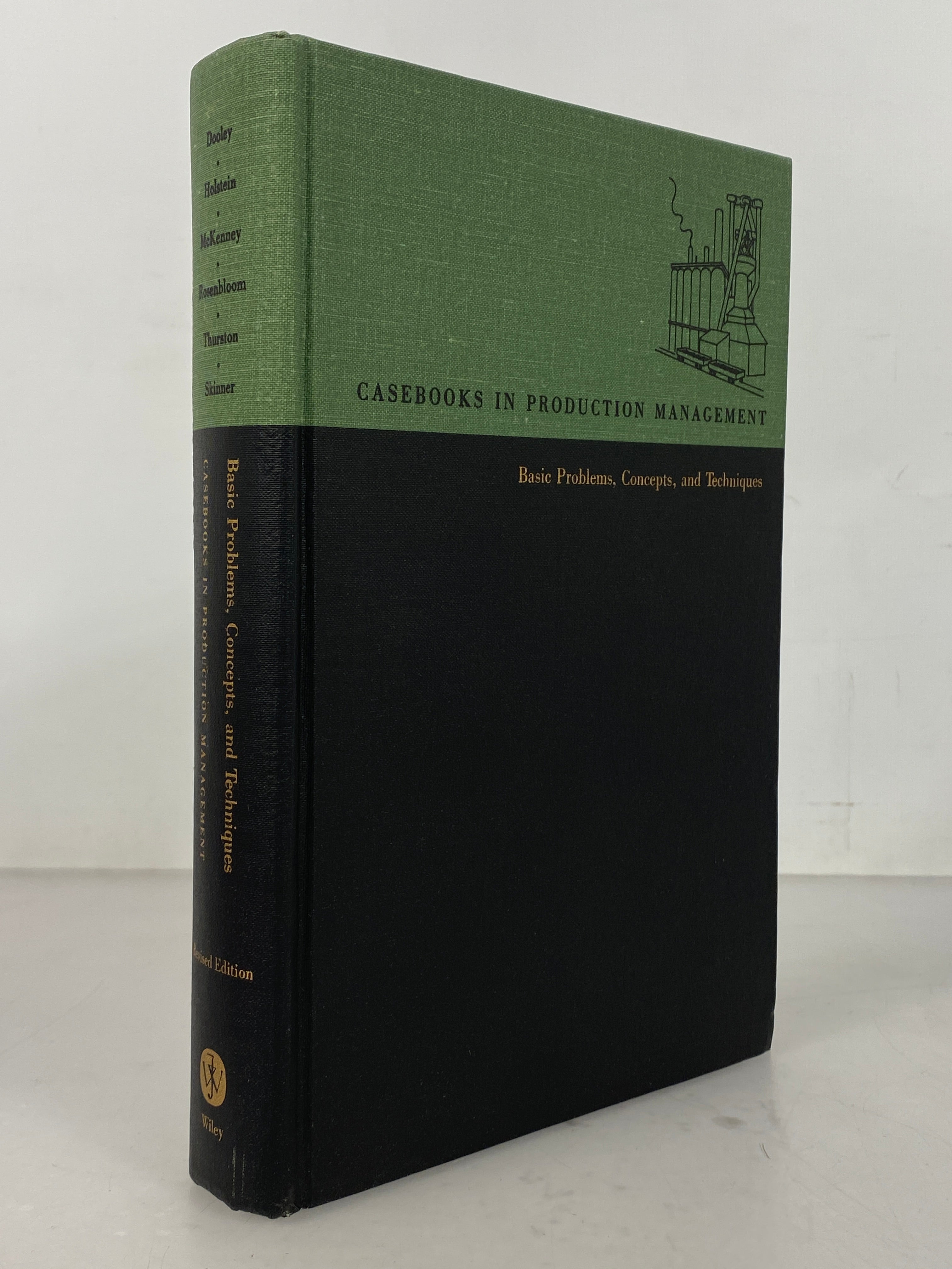 Casebooks in Production Management Problems/Concepts/Techniques 1968 HCDJ