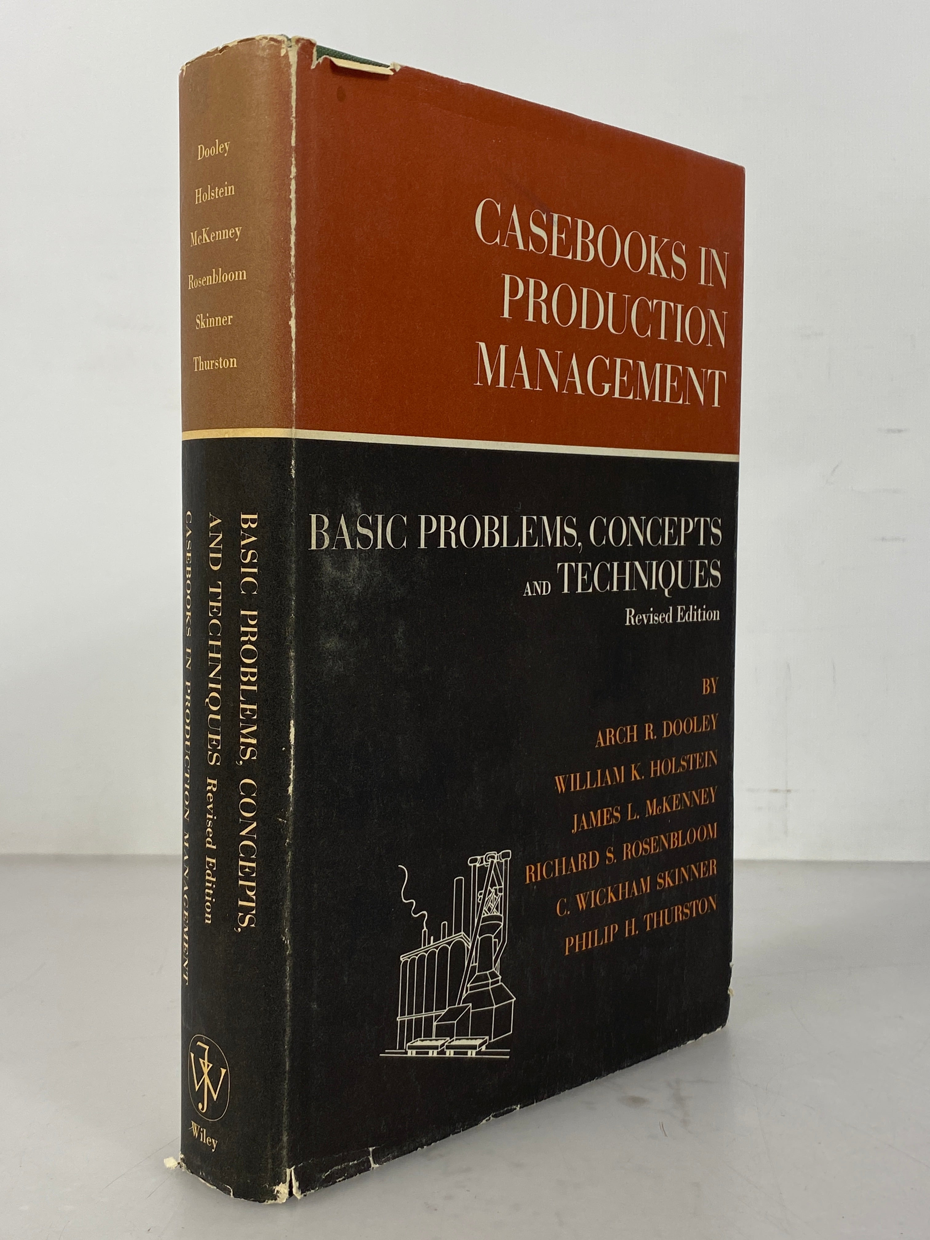Casebooks in Production Management Problems/Concepts/Techniques 1968 HCDJ