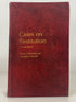 Cases on Restitution by Dawson and Palmer 1969 Vintage HC