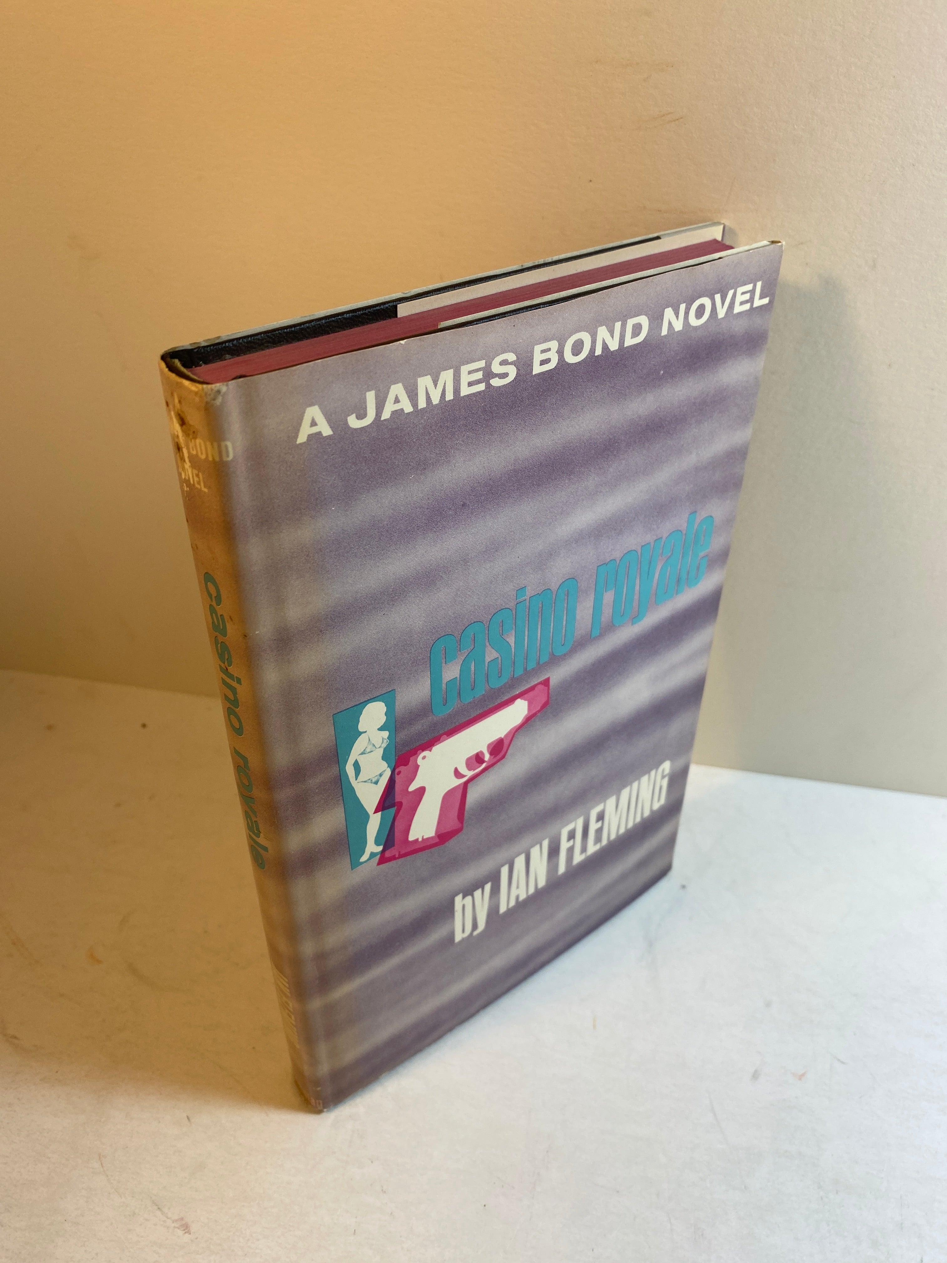 Casino Royale Ian Fleming James Bond 007 Novel HCDJ 1953