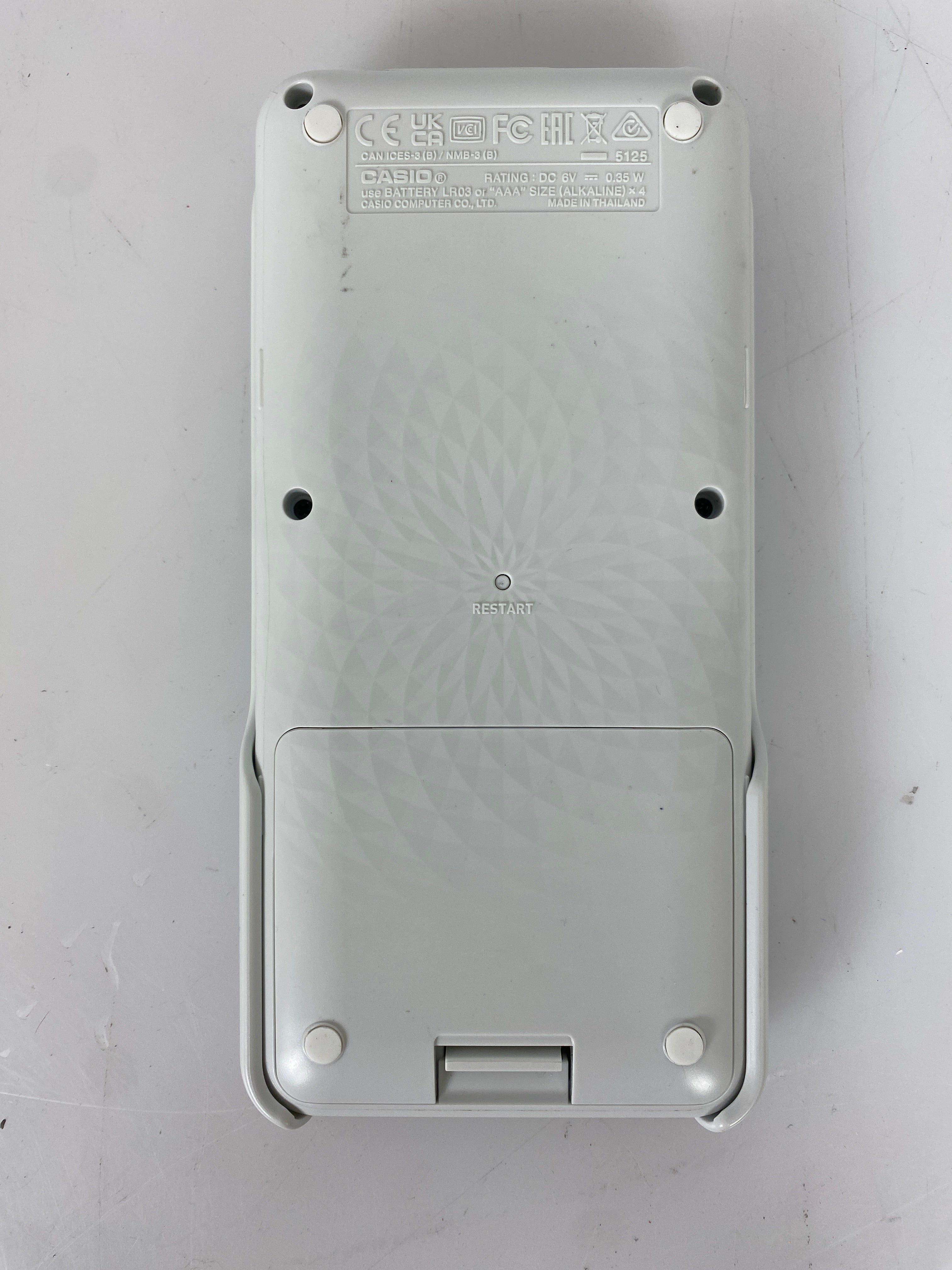 Casio fx-9750GIII White Graphing Calculator