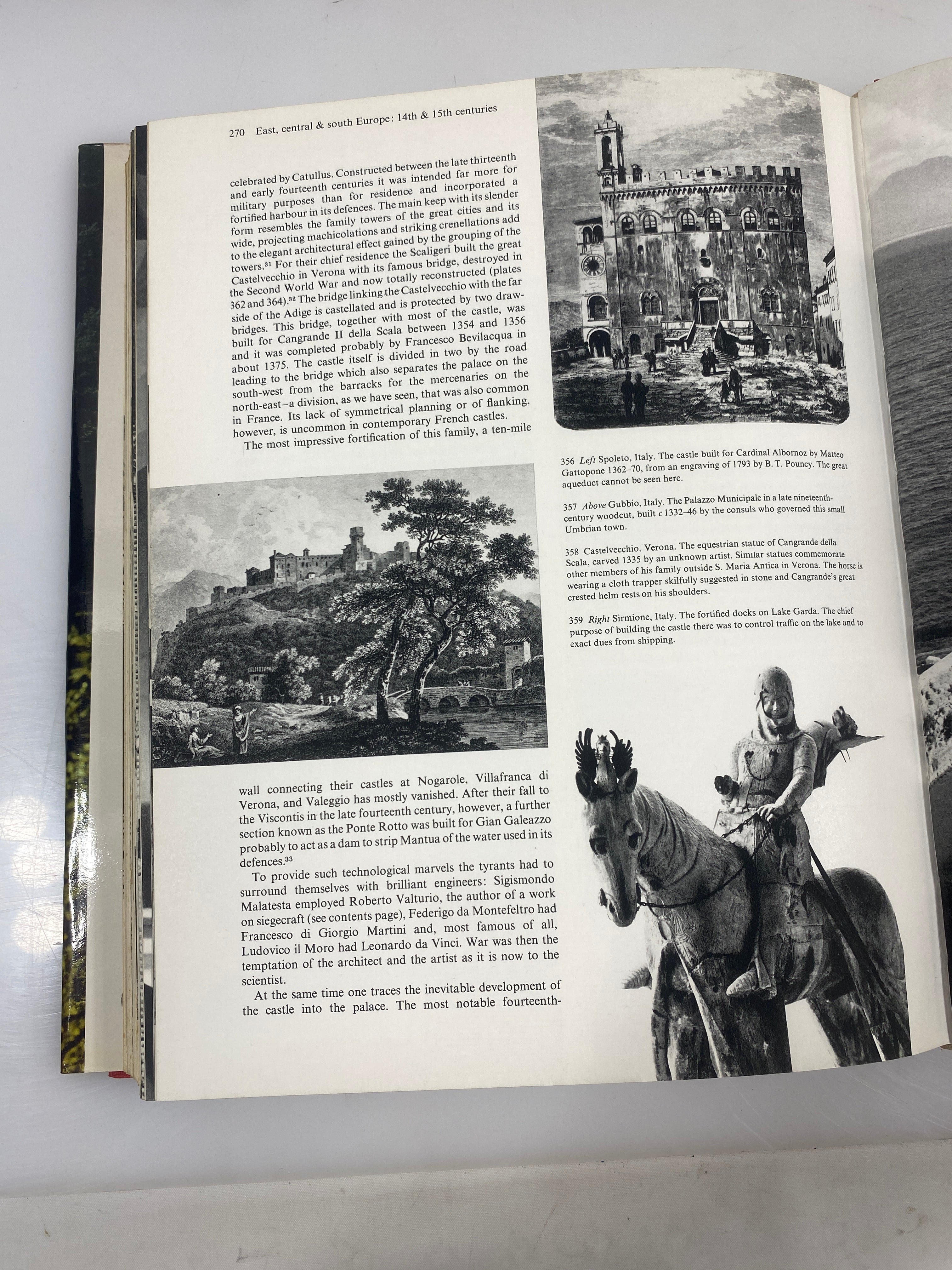 Castles of Europe by Anderson Random House 1970 HCDJ