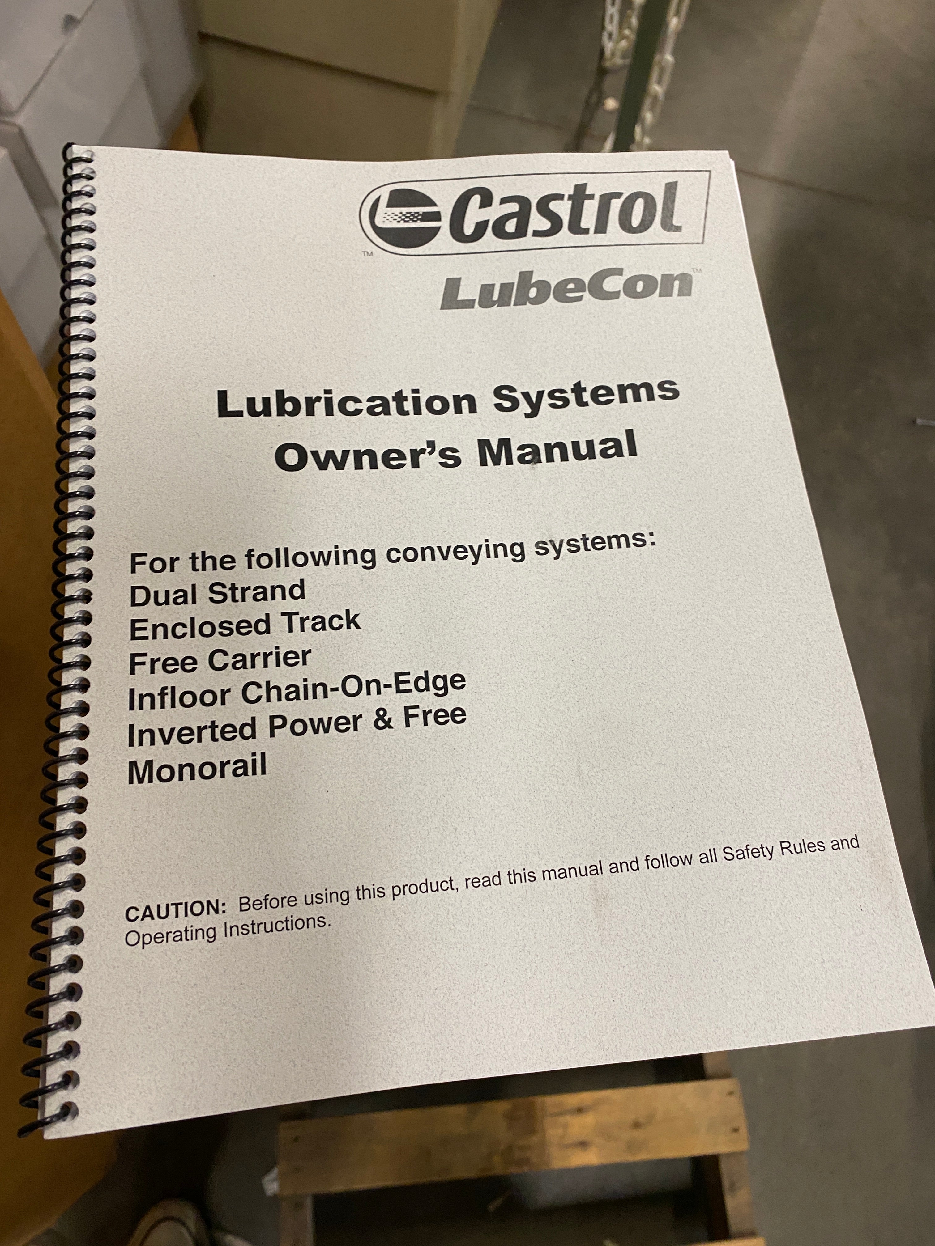 Castrol Lube Con Advanced System Controller & Oiler Pump Tank w/ Leeson Motor