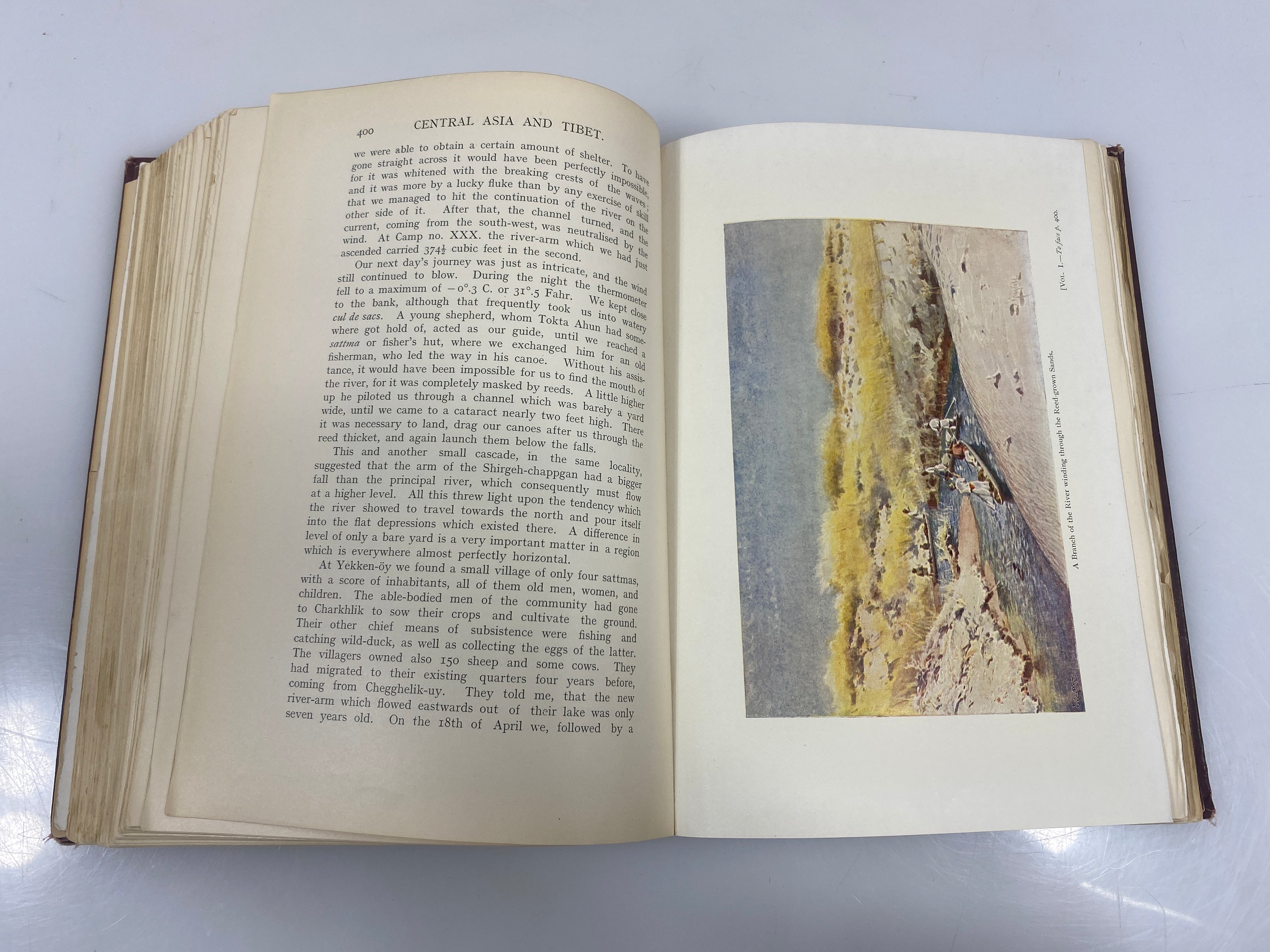 Central Asia & Tibet by Hedin Vol. I-II 1903 Ex-Library HC