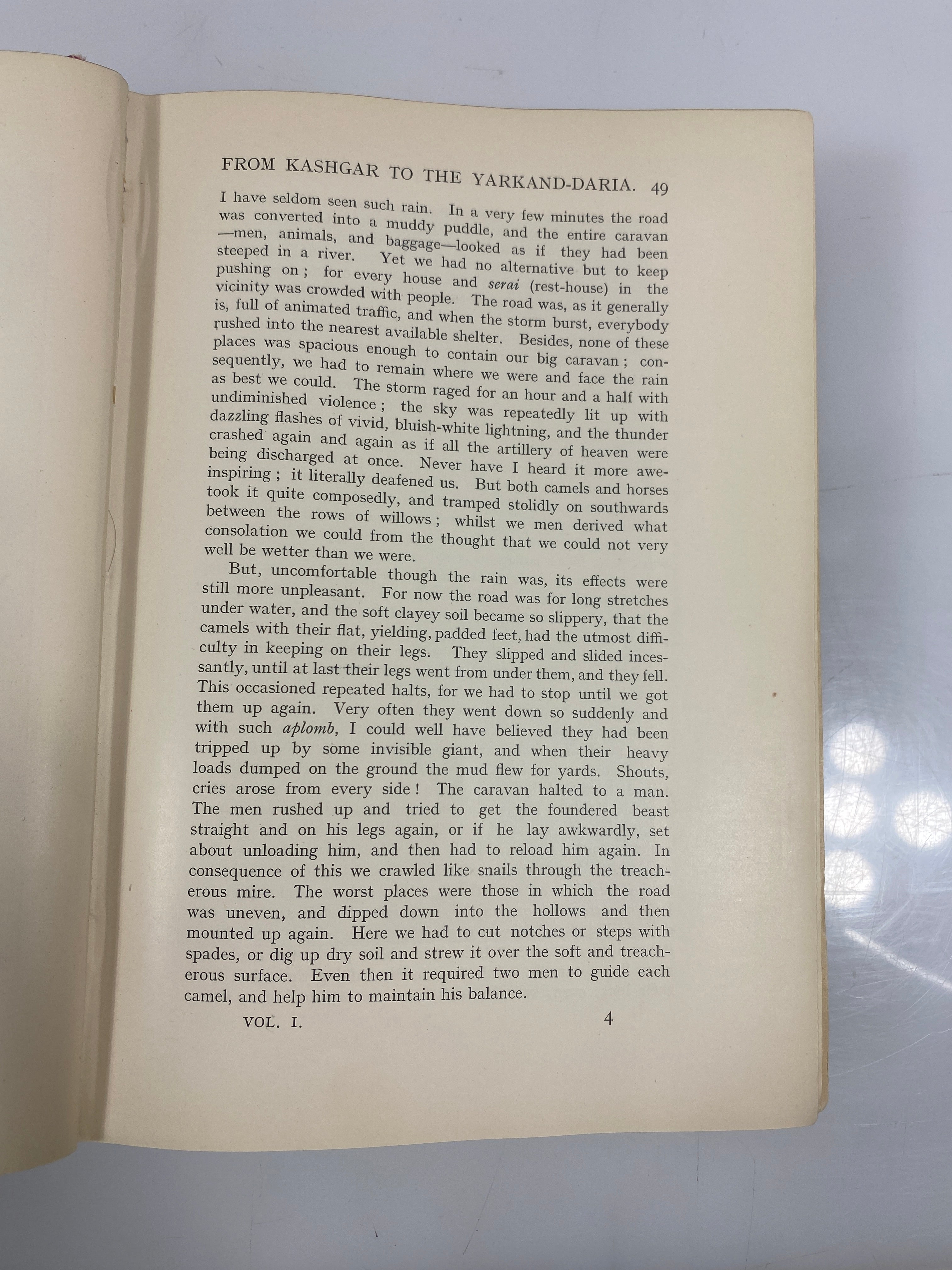 Central Asia & Tibet by Hedin Vol. I-II 1903 Ex-Library HC