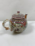 Ceramicas De Coimbra Hand Painted Multicolor Teapot Portugal