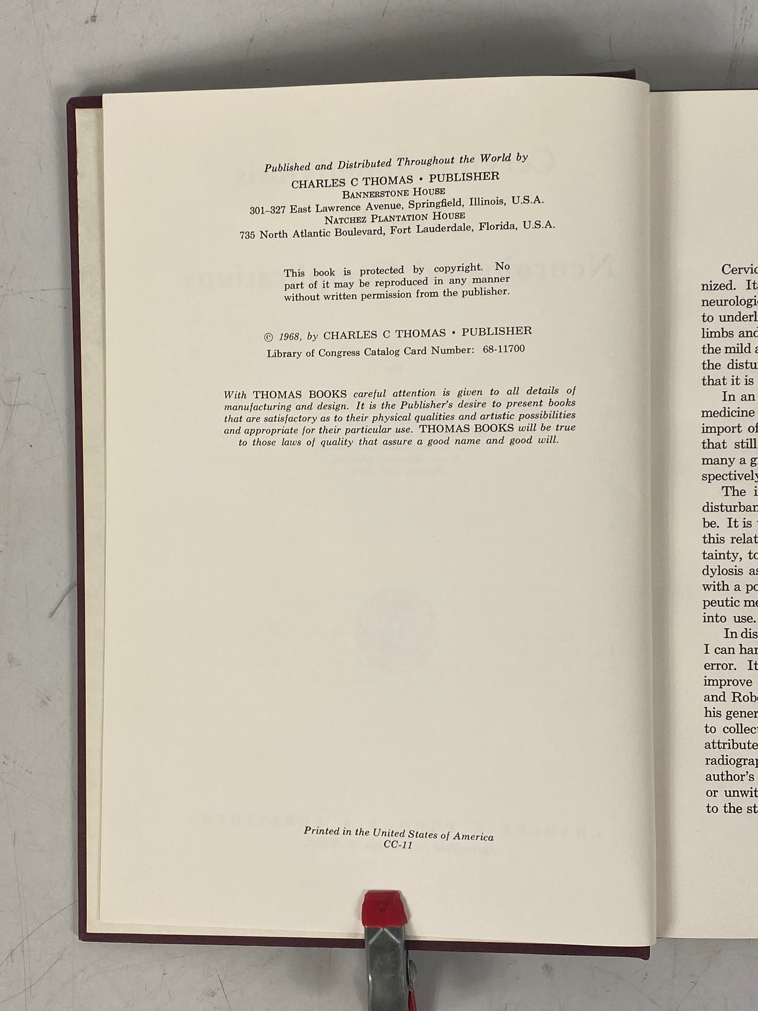 Cervical Spondylosis and its Neurological Complications Bernard Smith 1968 HCDJ